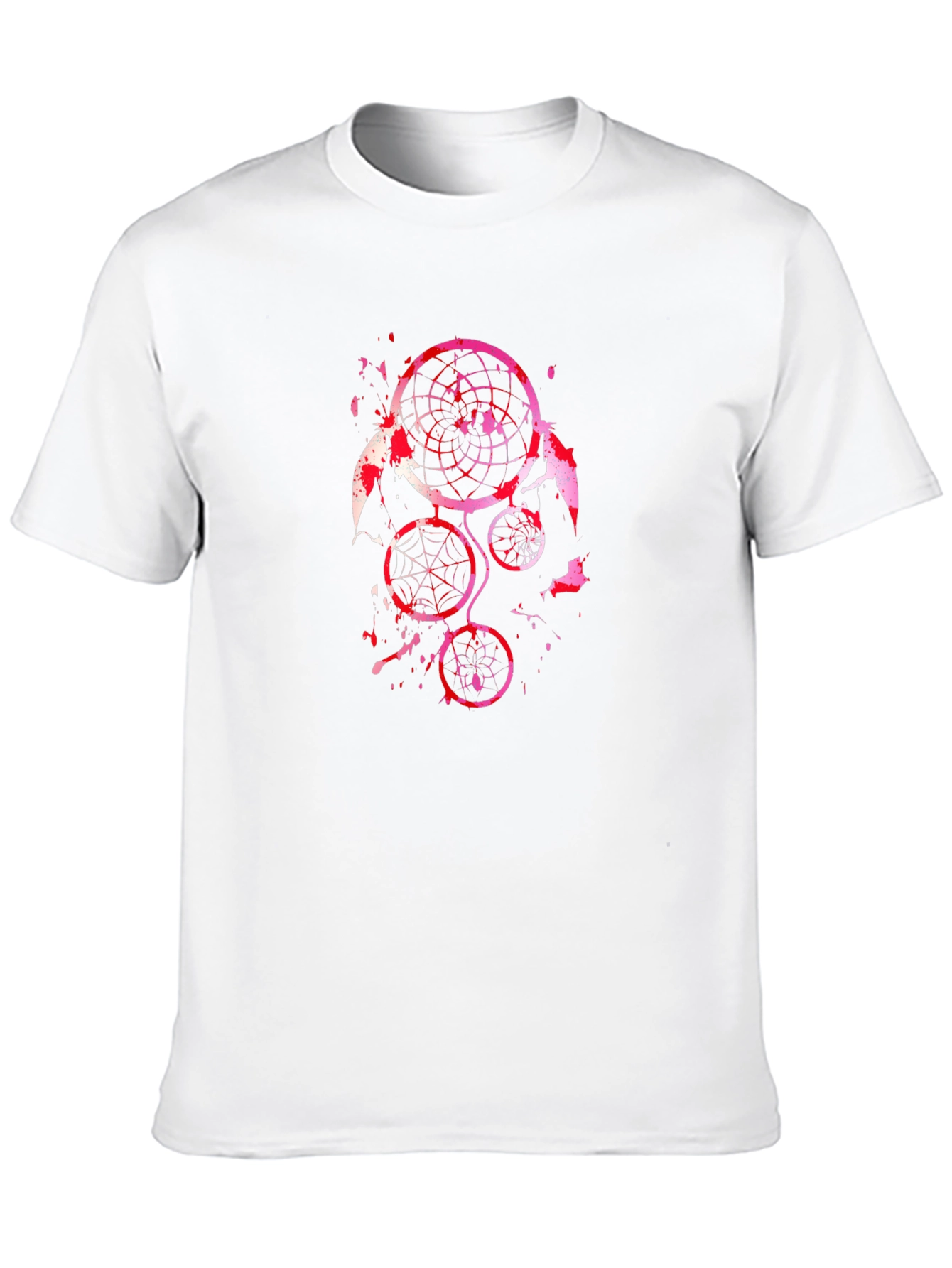 Black Dreamcatcher Graphic Black T-Shirt view 10