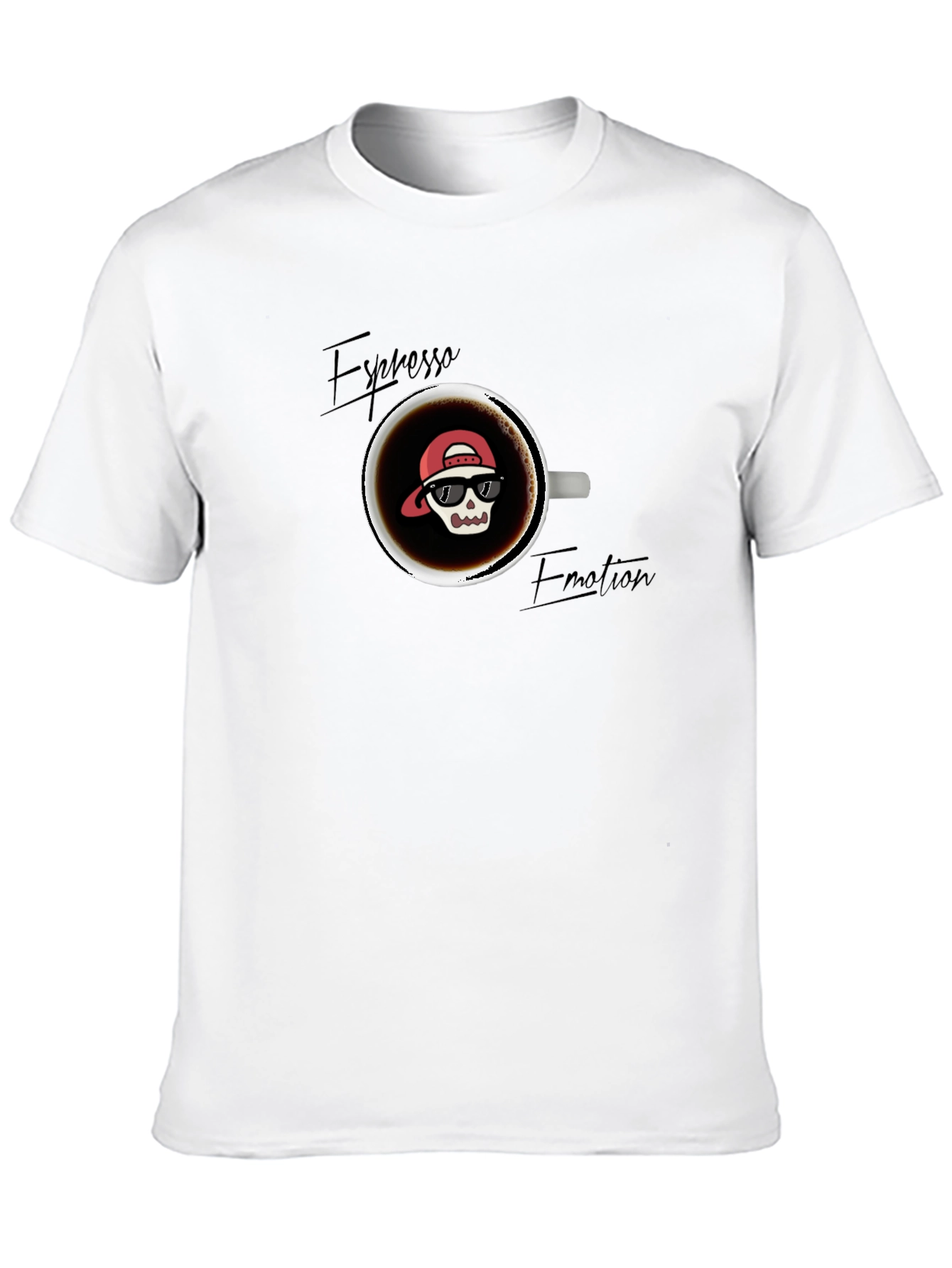 Black Espresso Emotion Graphic T-Shirt view 10