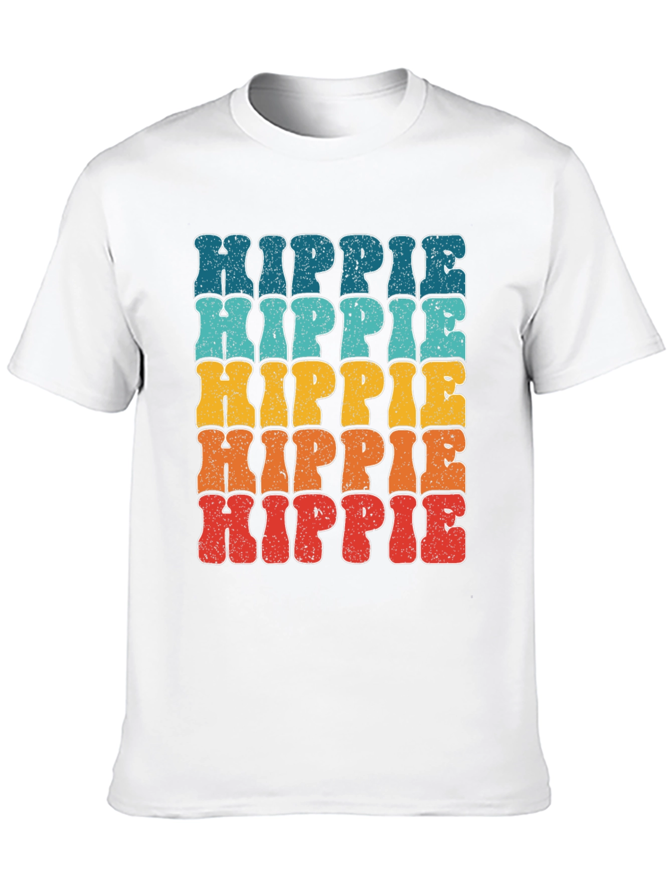 Retro Hippie T-Shirt - Vintage Style Graphic Tee - 10
