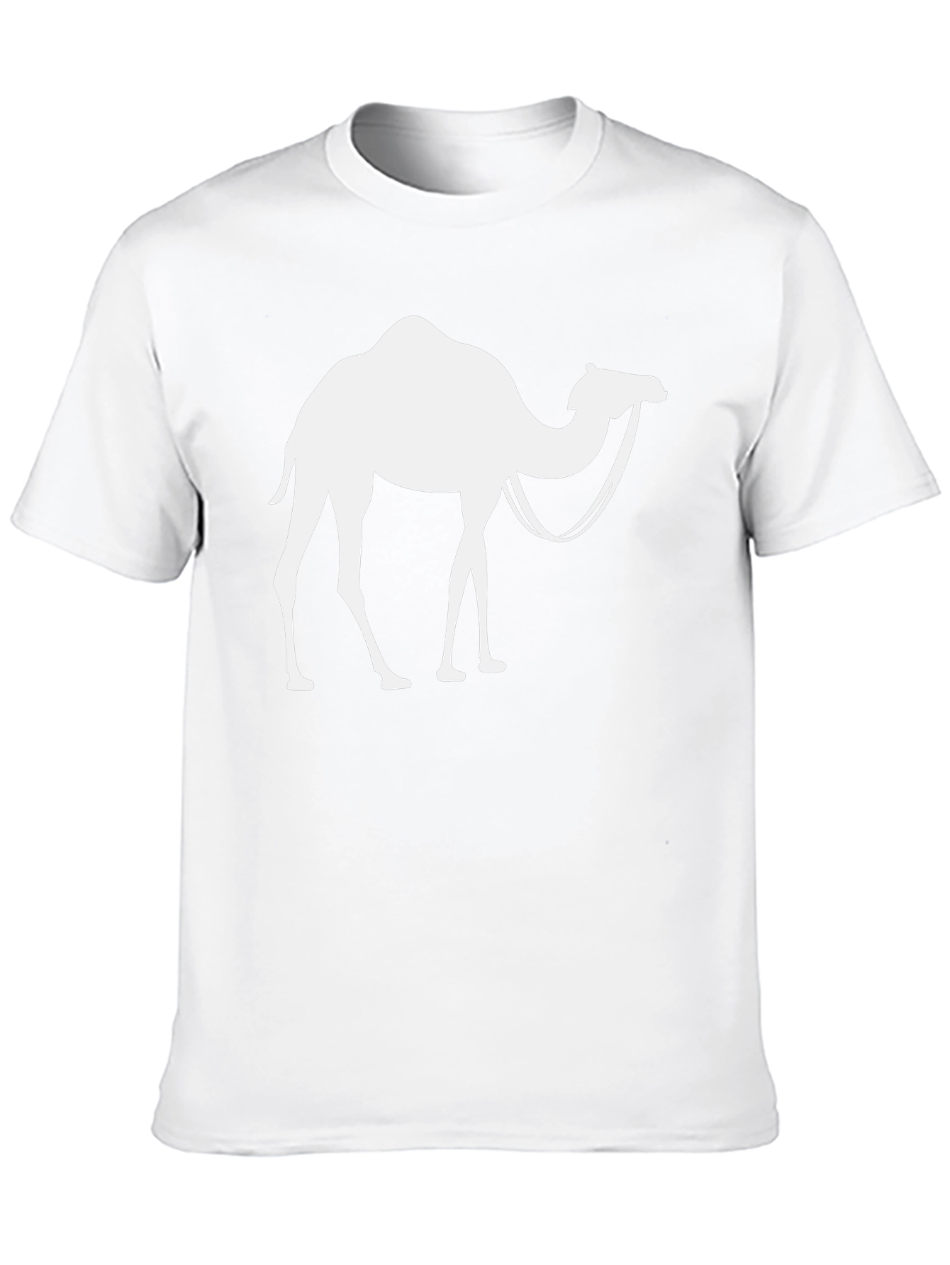 Black Camel Graphic T-Shirt - Classic Crew Neck view 10