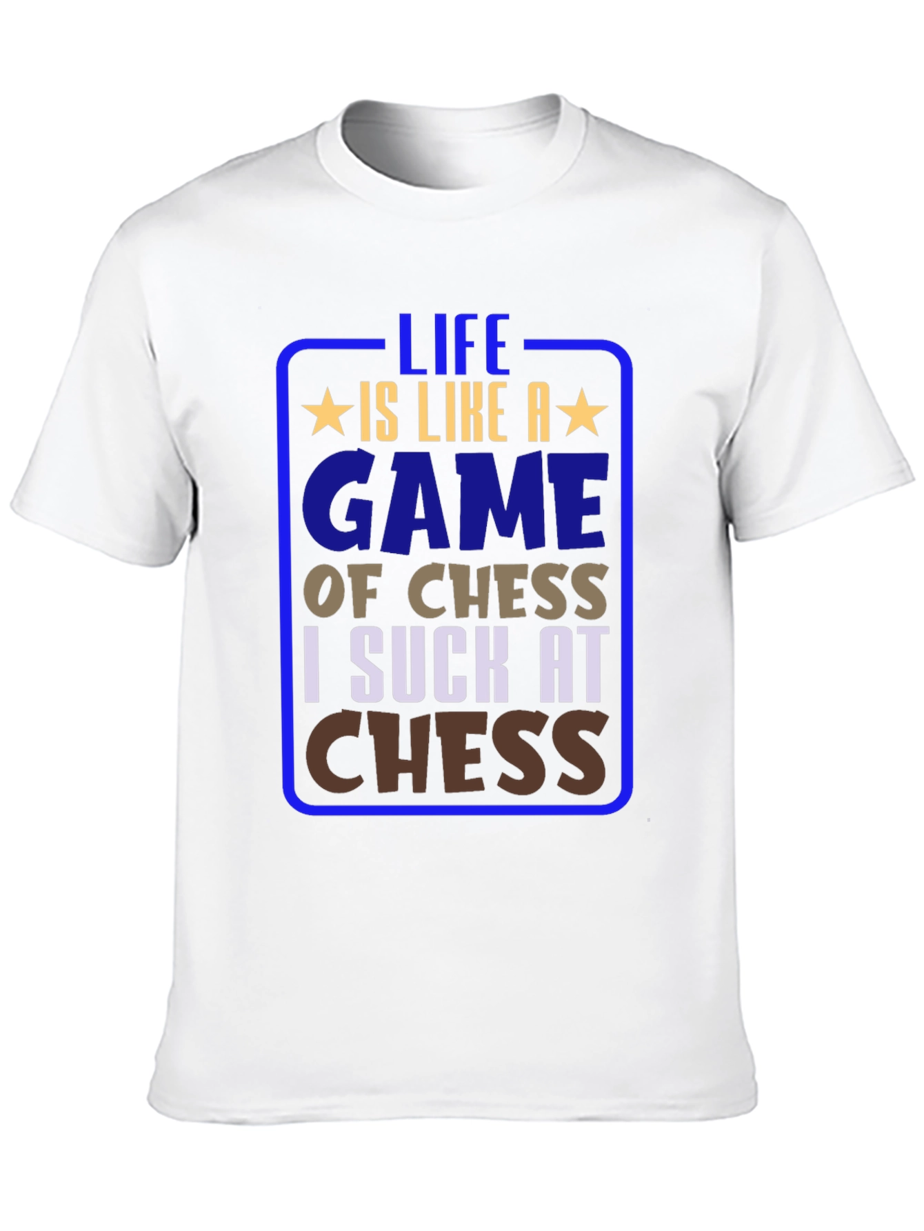 Black Life is Like Chess Graphic T-Shirt view 10