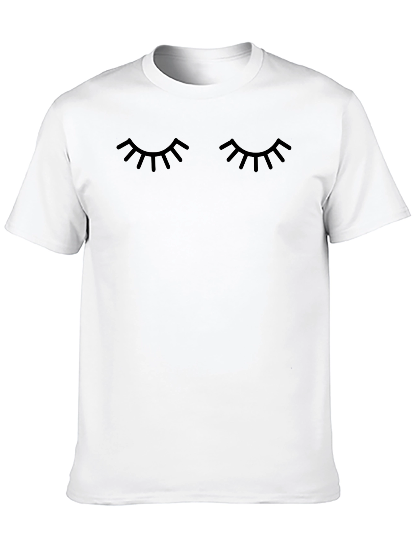 Black Eyelash Graphic Tee - Stylish & Comfy view 10