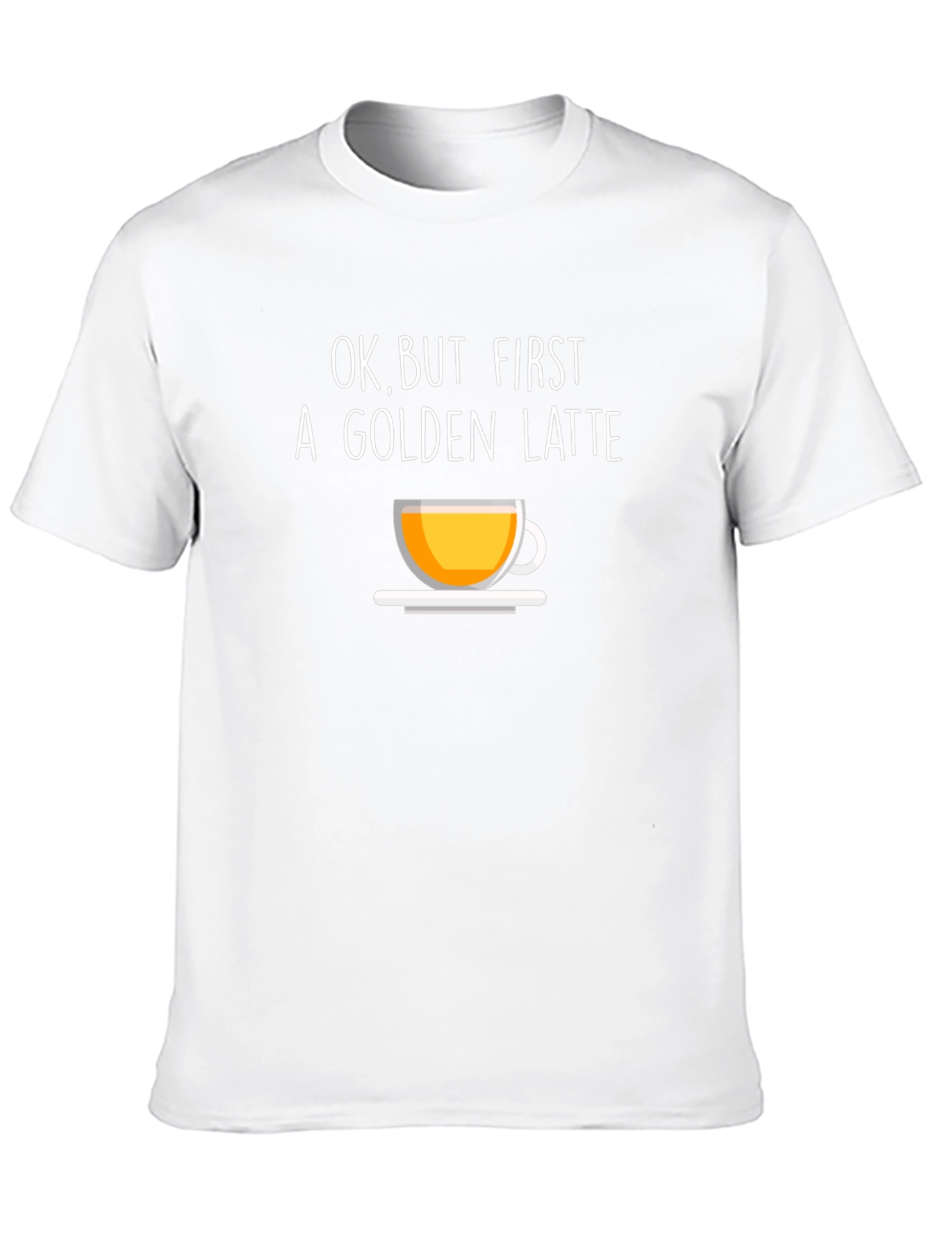 Black Golden Latte Graphic Tee - Coffee Lover Shirt view 10