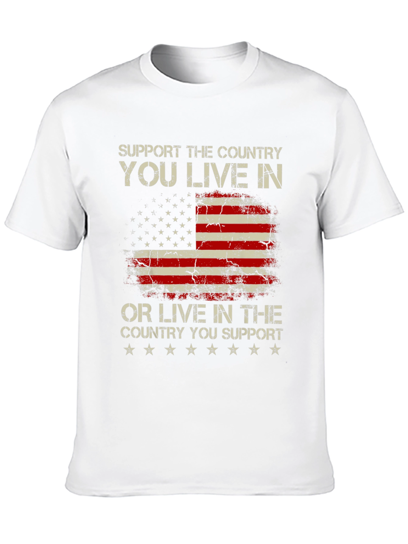 Patriotic USA Flag T-Shirt - Support Your Country - 10