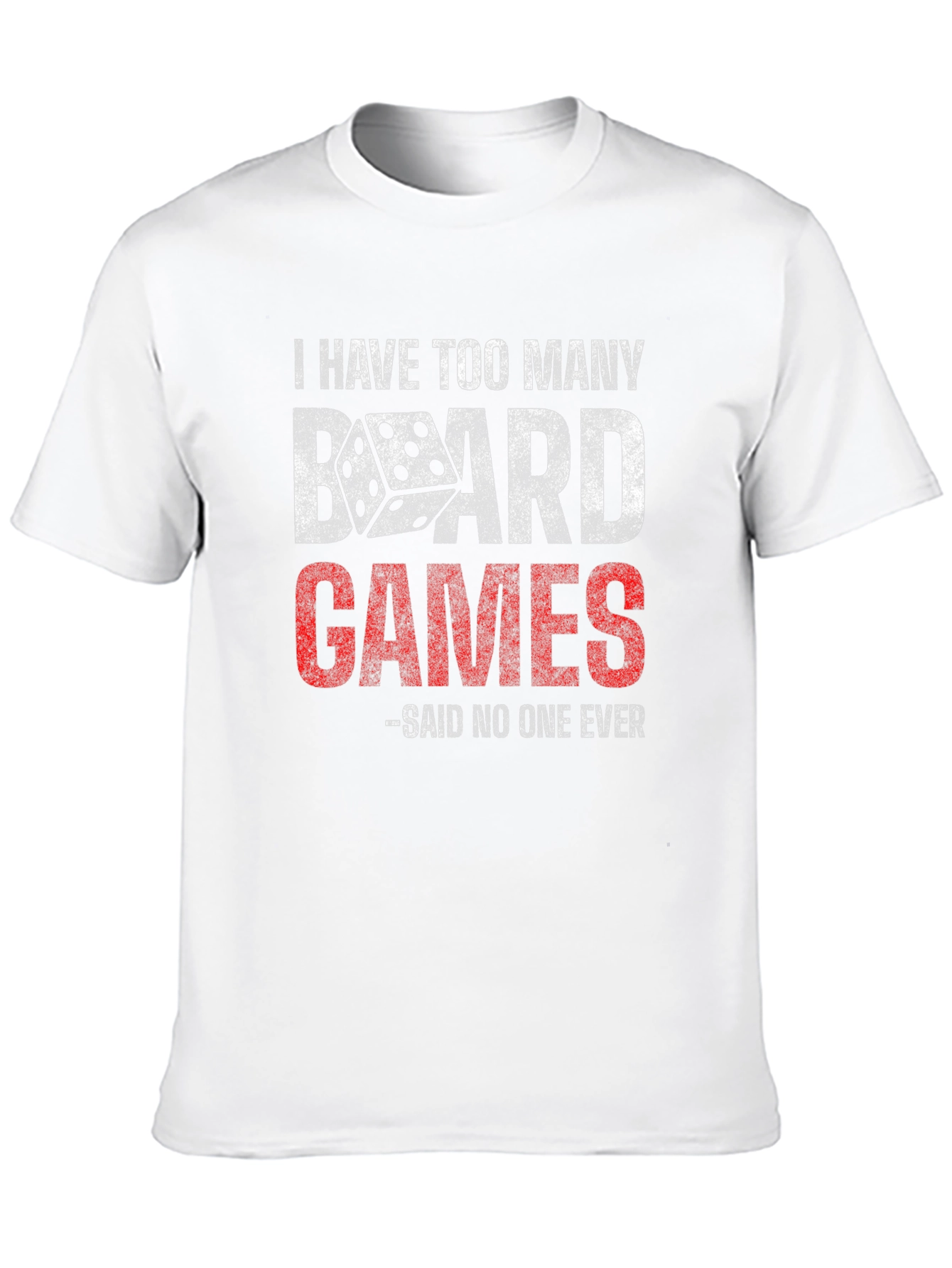 Black Board Games Funny T-Shirt view 10