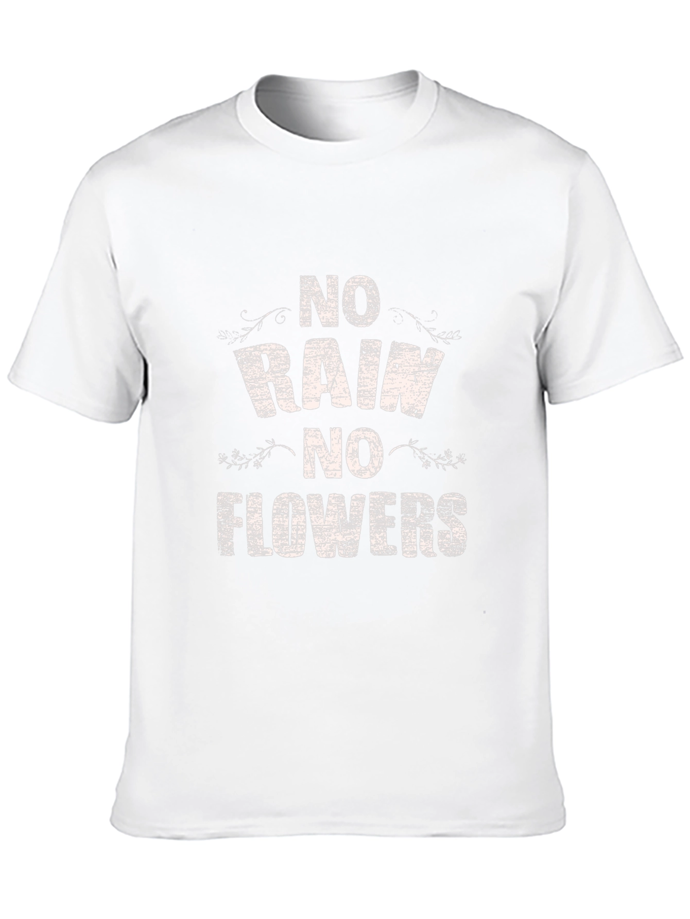 Black No Rain No Flowers Graphic Tee - Black view 10