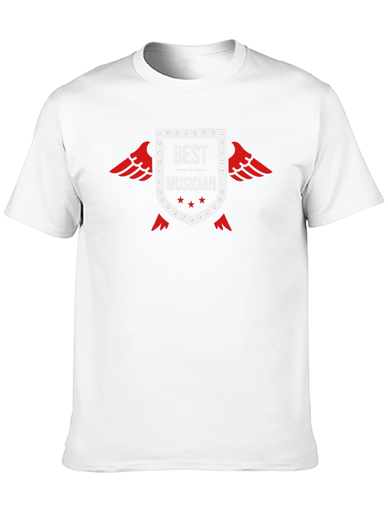 Black Best Musician Graphic Tee - Black Cotton view 10