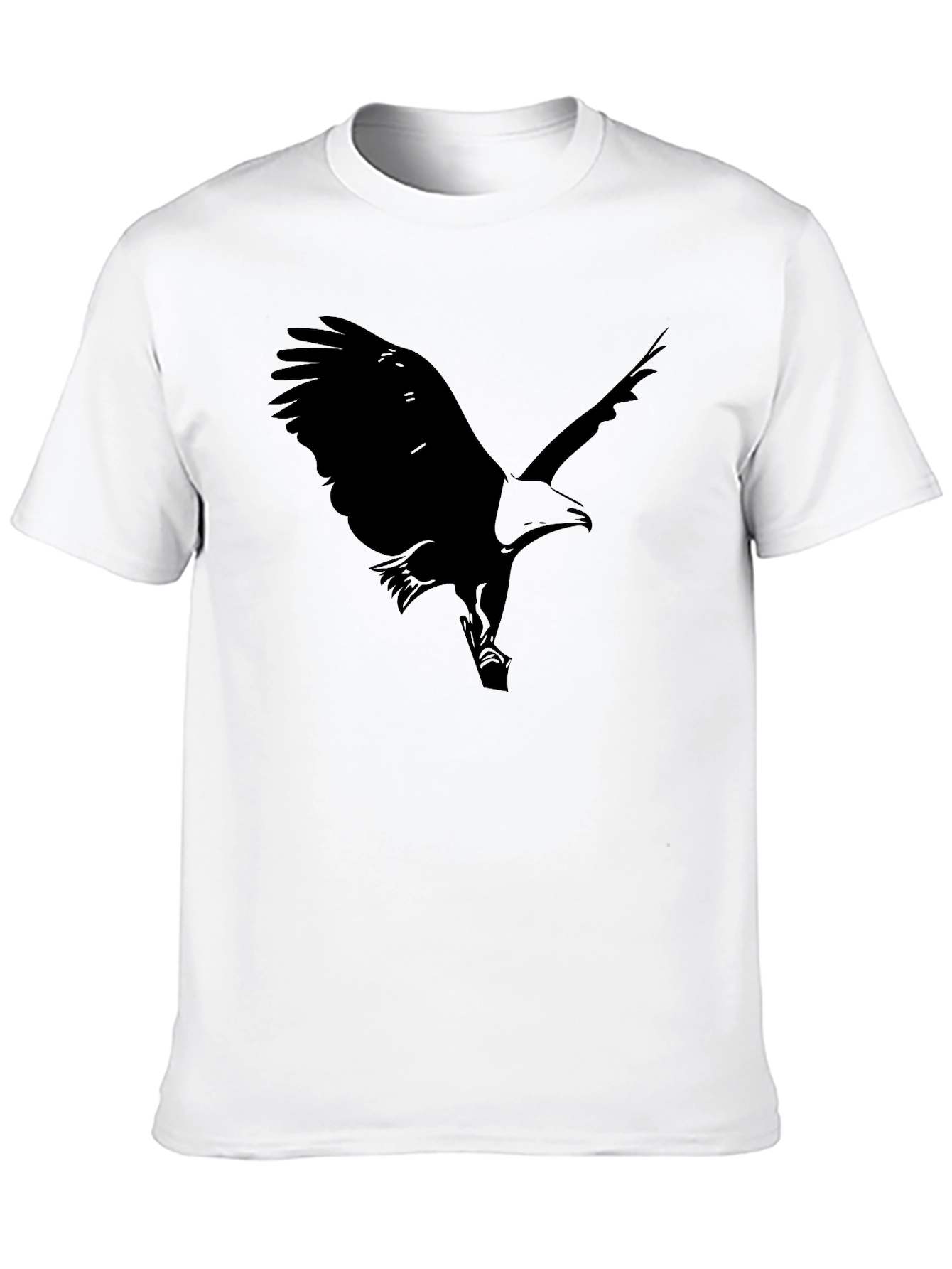 Black Black Eagle Graphic Tee - Stylish Menswear view 10