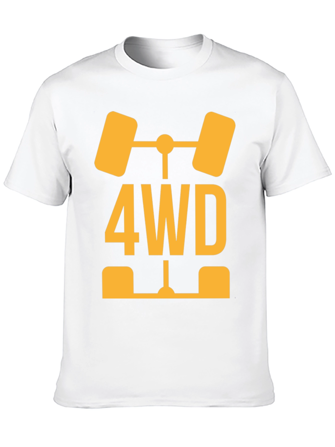 Black 4WD Off-Road Vehicle T-Shirt - Black view 10