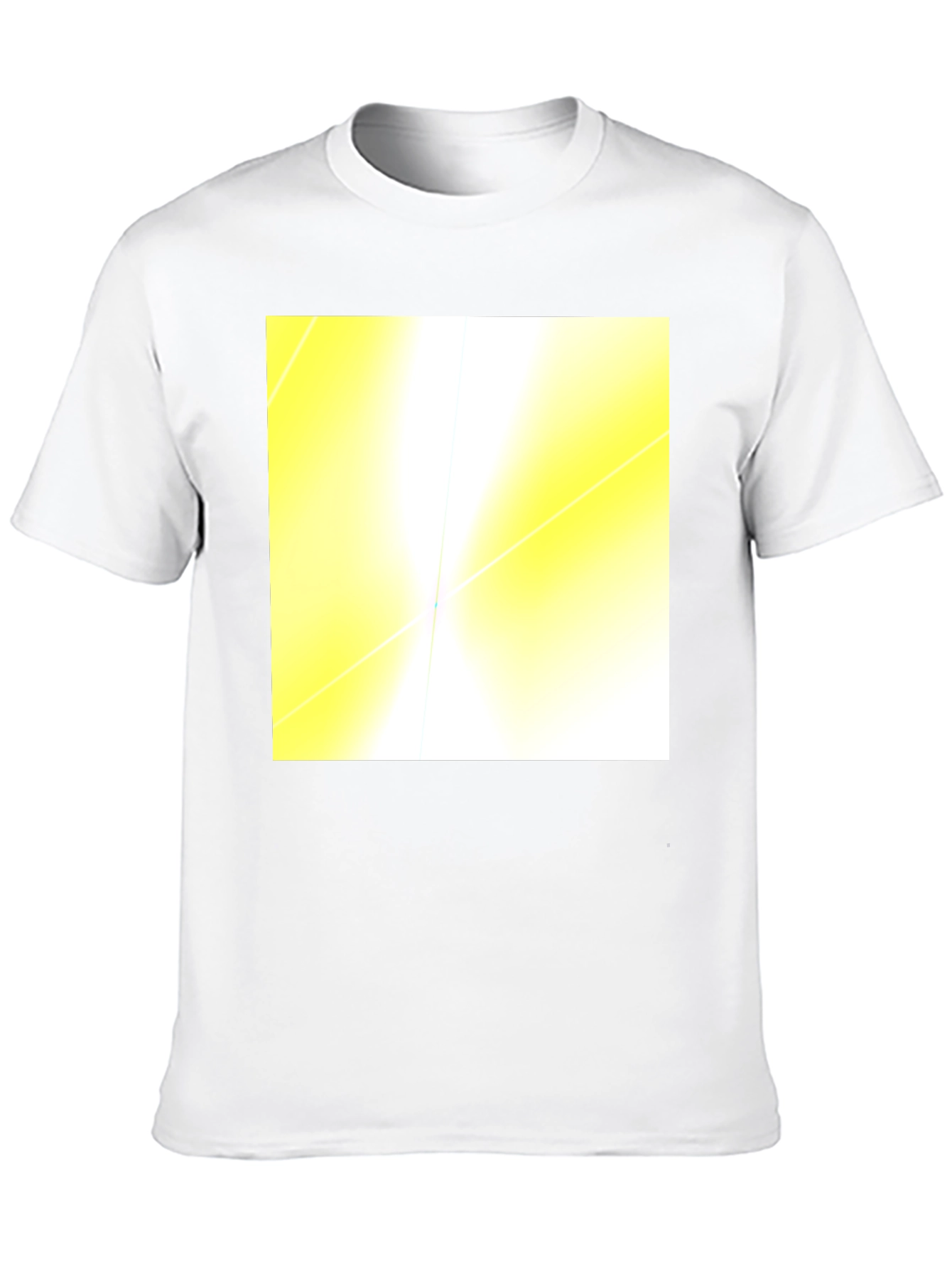 Black Abstract Light Black T-Shirt view 10