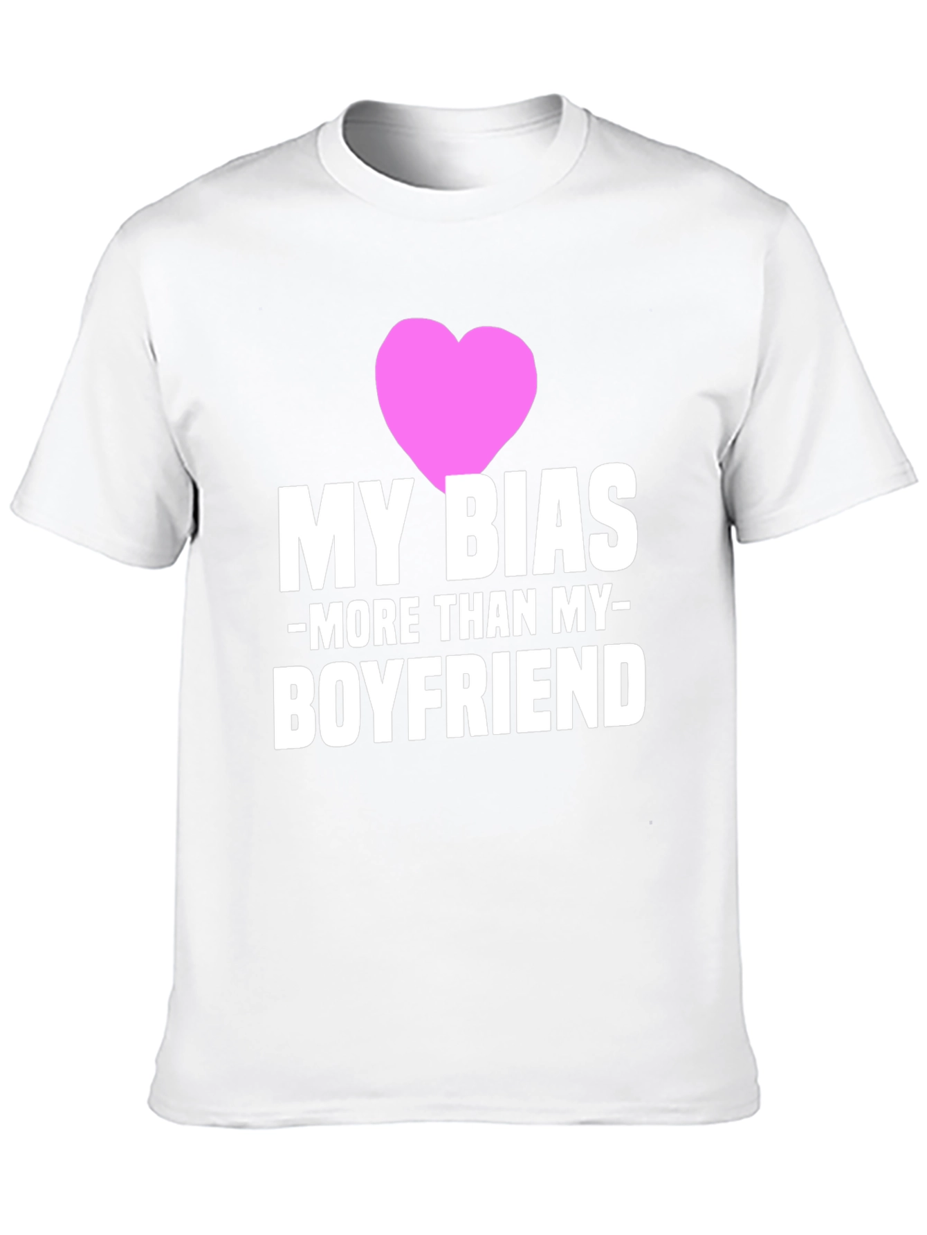Black My Bias > Boyfriend Graphic T-Shirt - Novelty Tee view 10