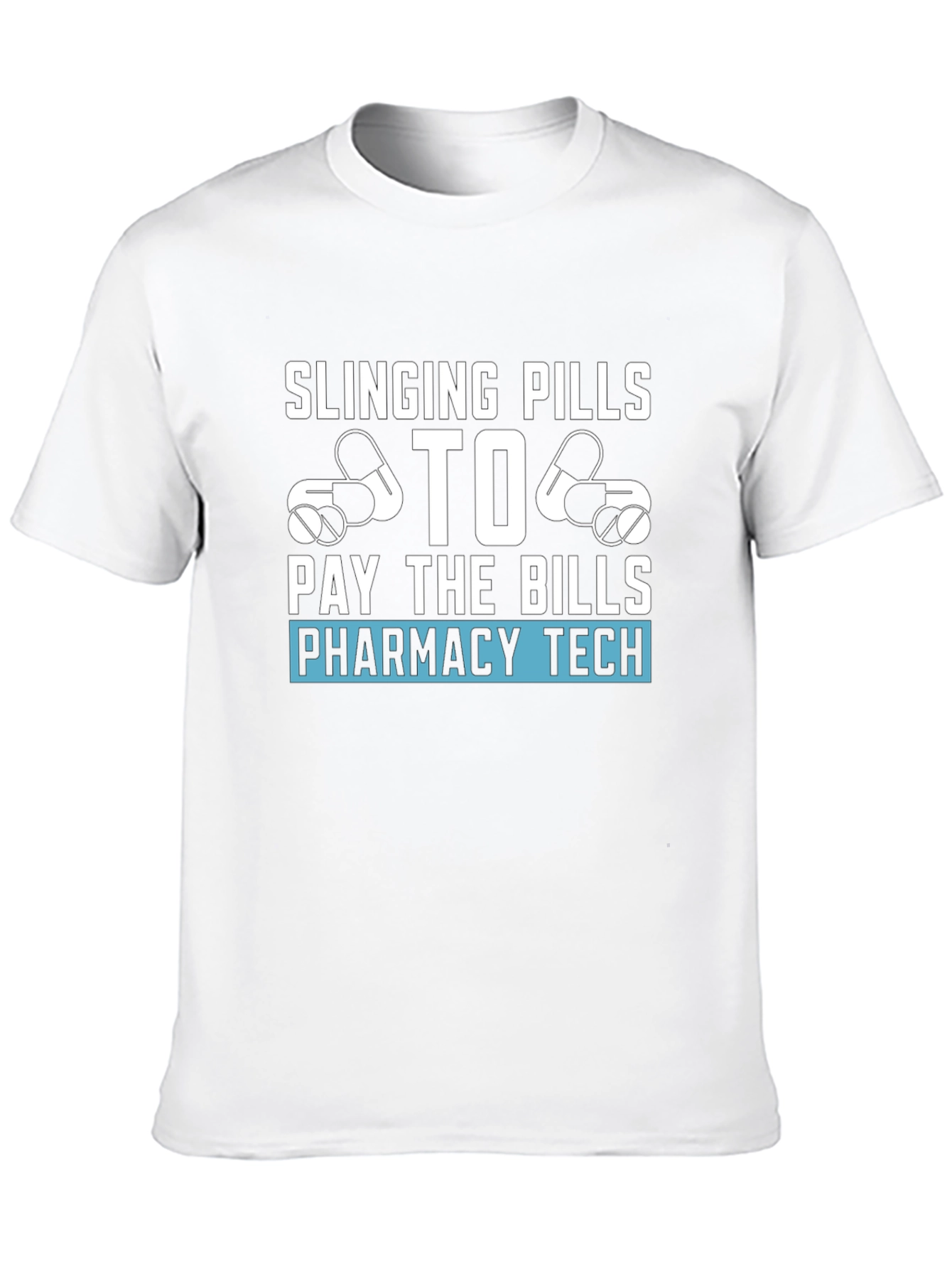 Black Pharmacy Tech T-Shirt - Slinging Pills view 10