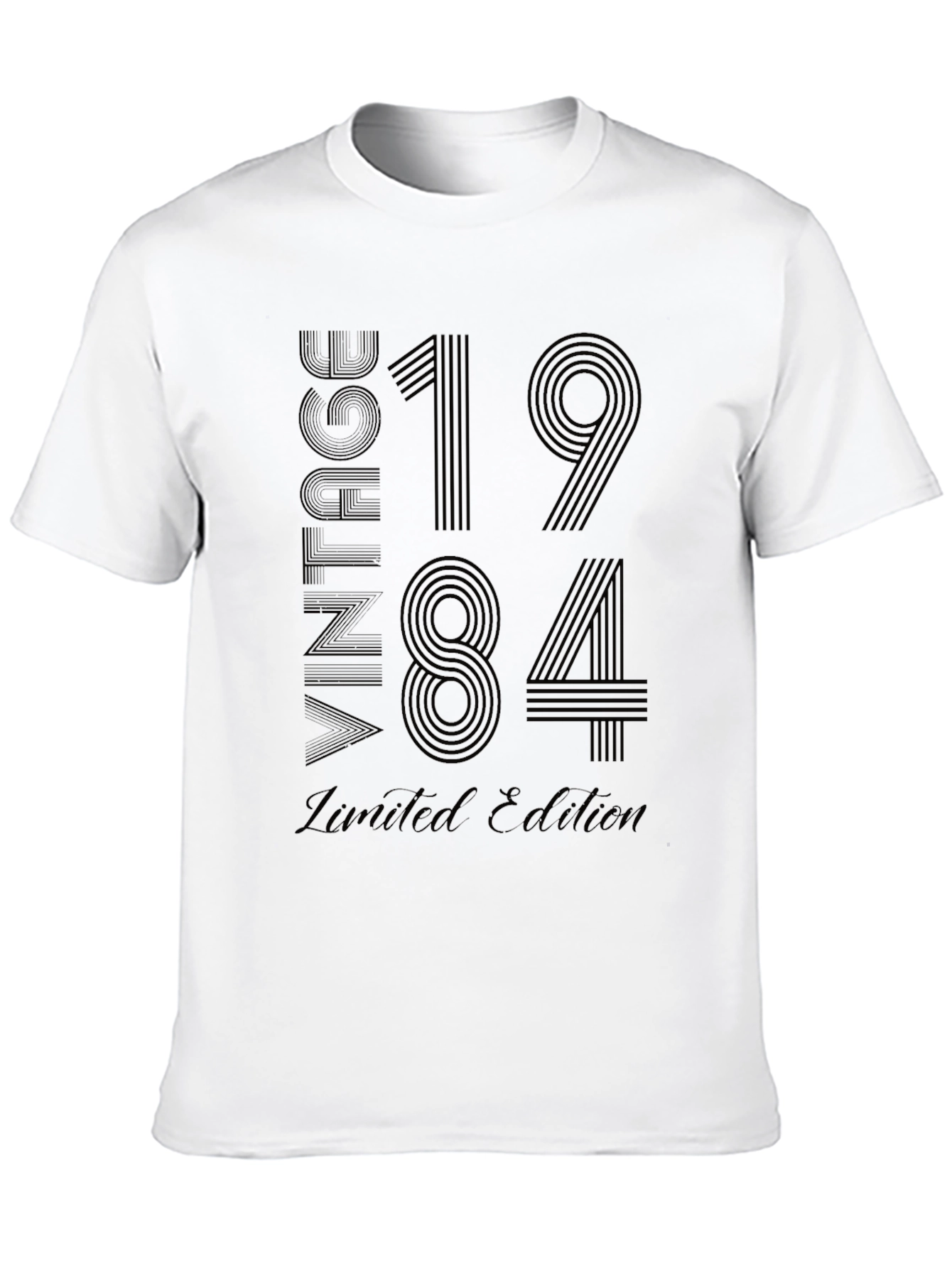 Black Vintage 1984 Limited Edition T-Shirt view 10
