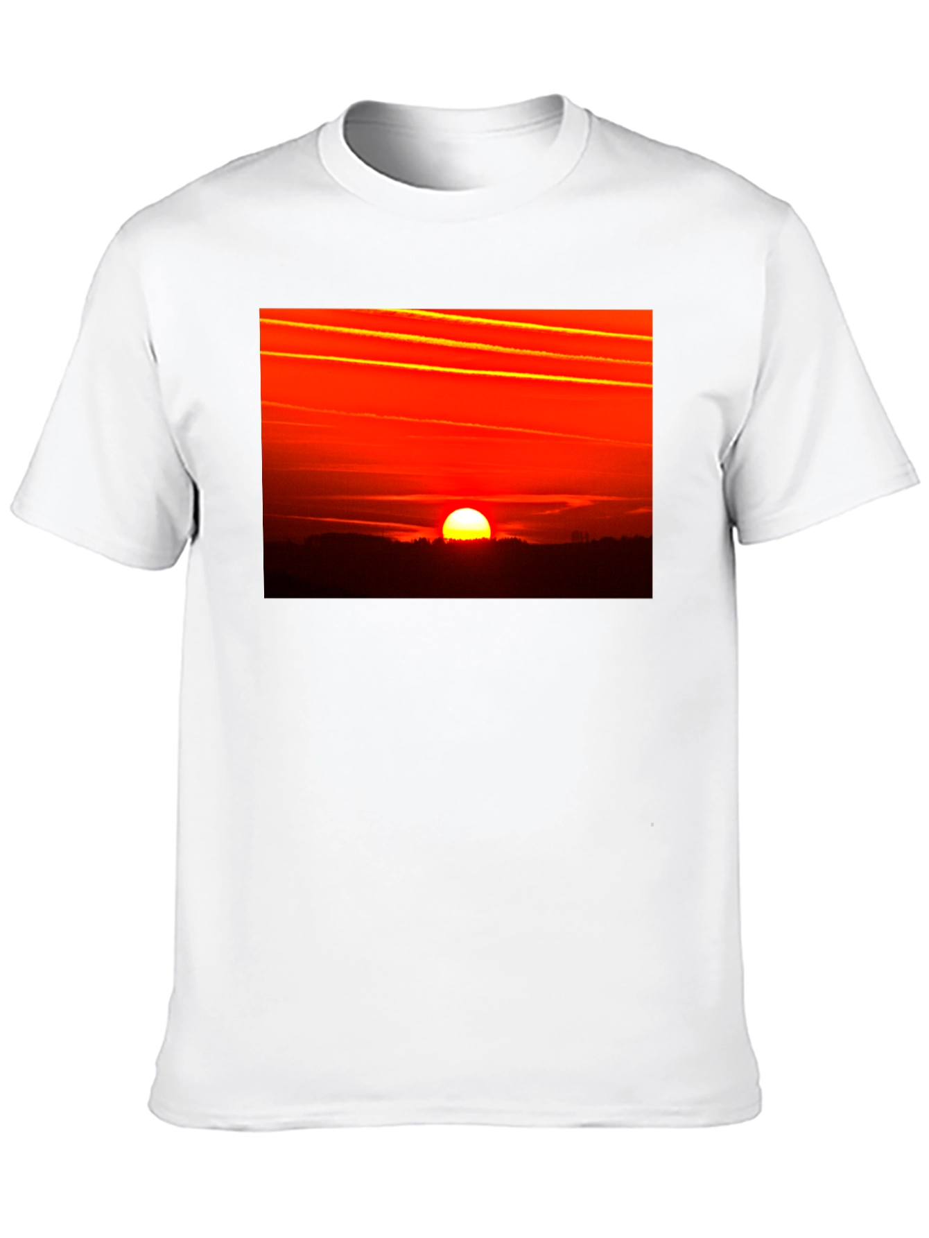 Black Sunset Graphic Tee - Bold & Stylish view 10