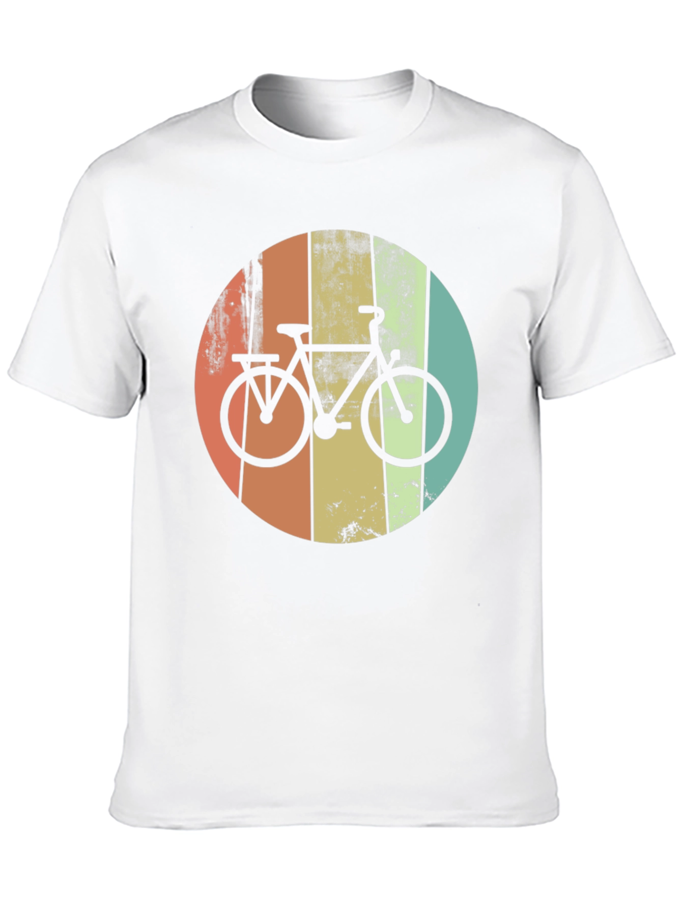 Black Retro Bike Graphic Tee view 10