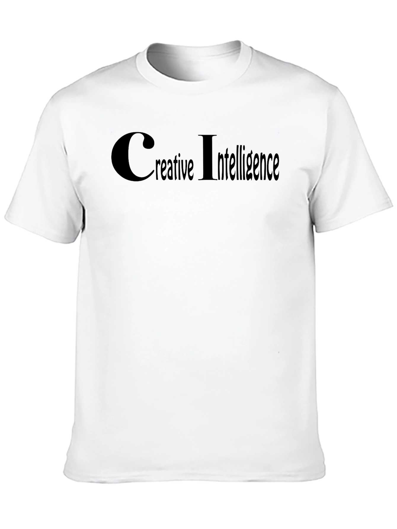 Black Creative Intelligence Black T-Shirt view 10