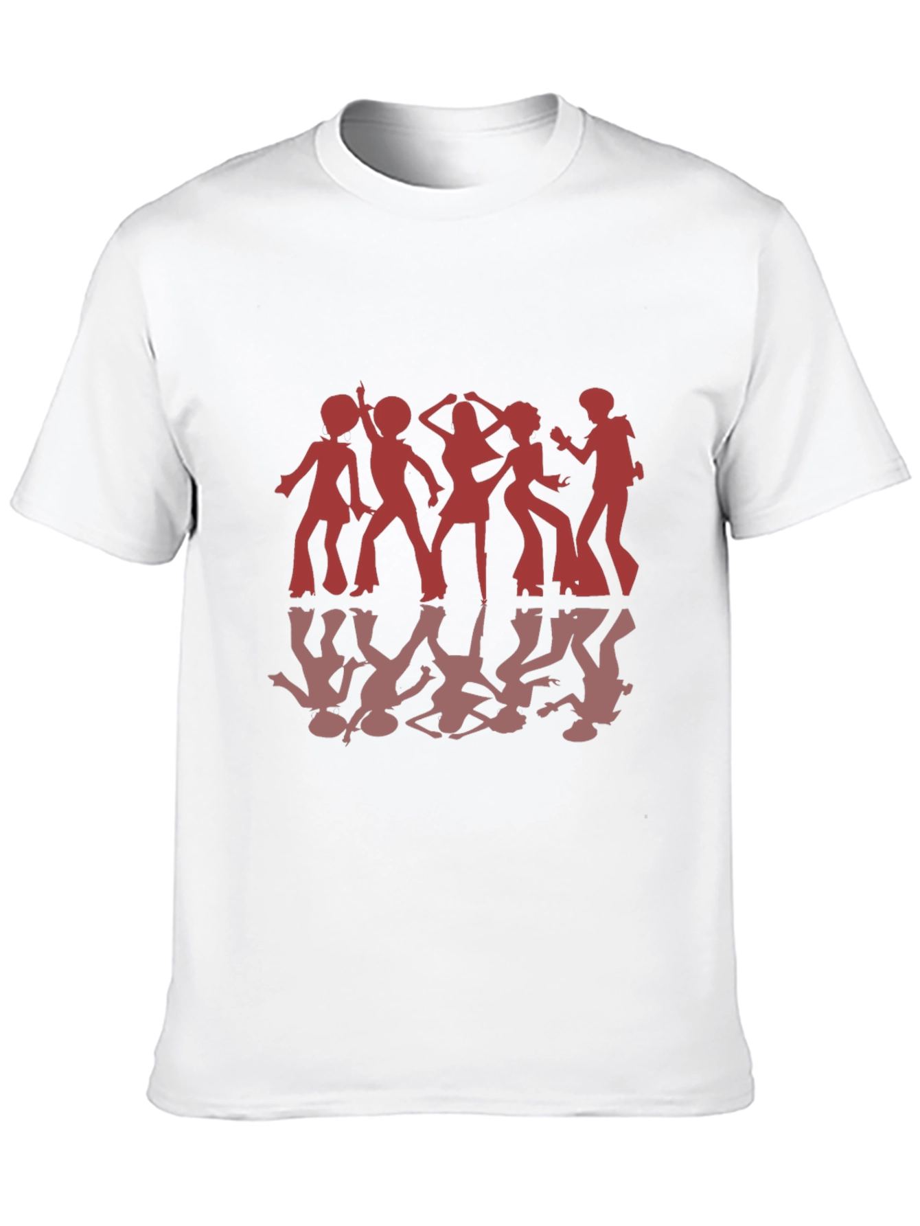 Black Retro Disco Dance T-Shirt - Black view 10