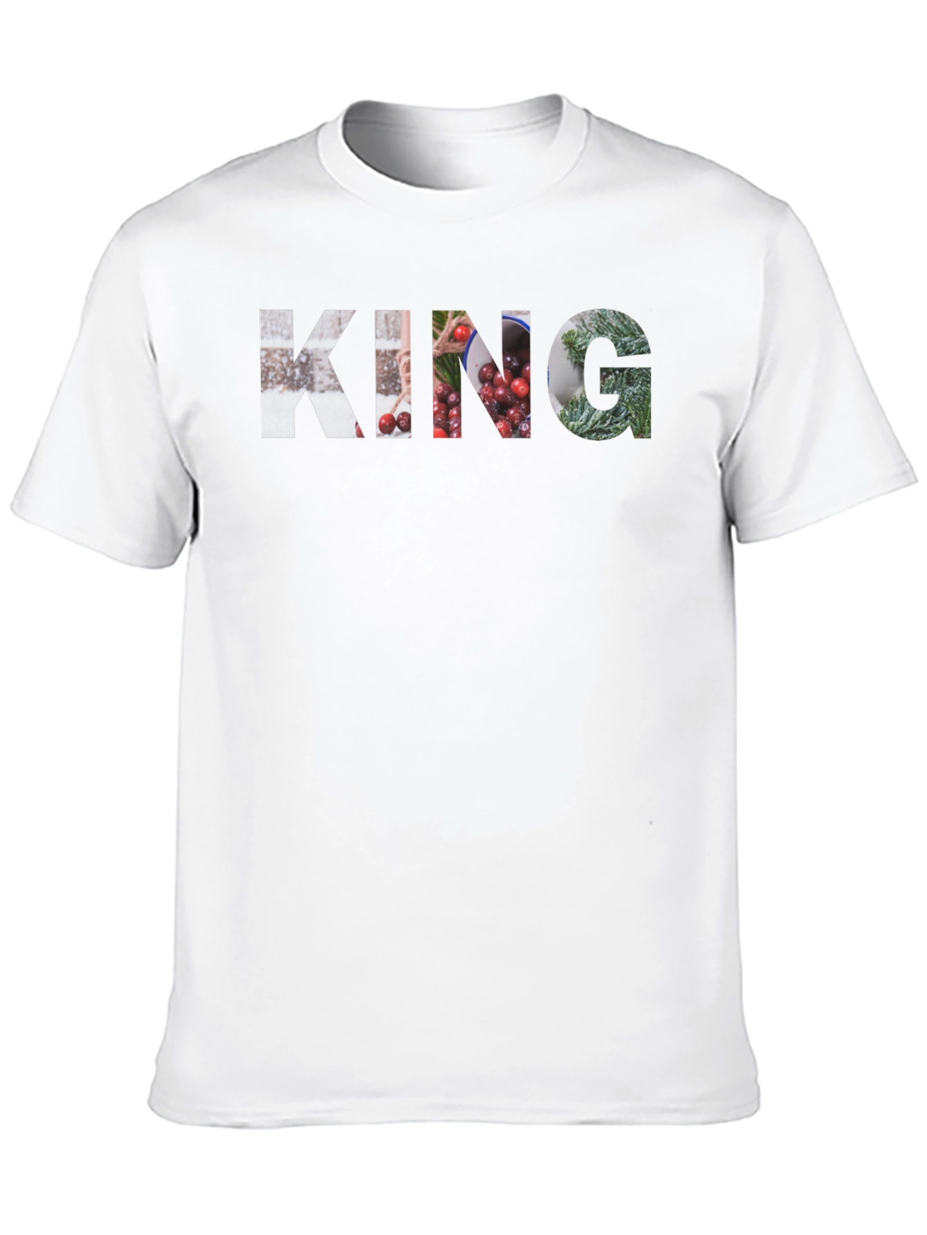 Black King Graphic Black T-Shirt view 10