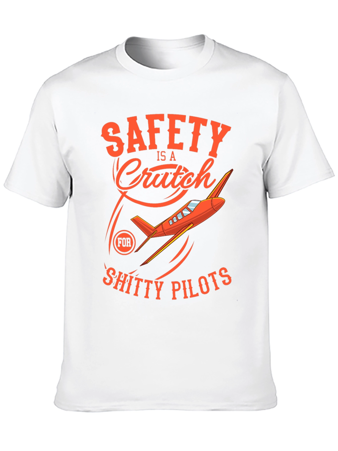 Black Safety is a Crutch T-Shirt view 10