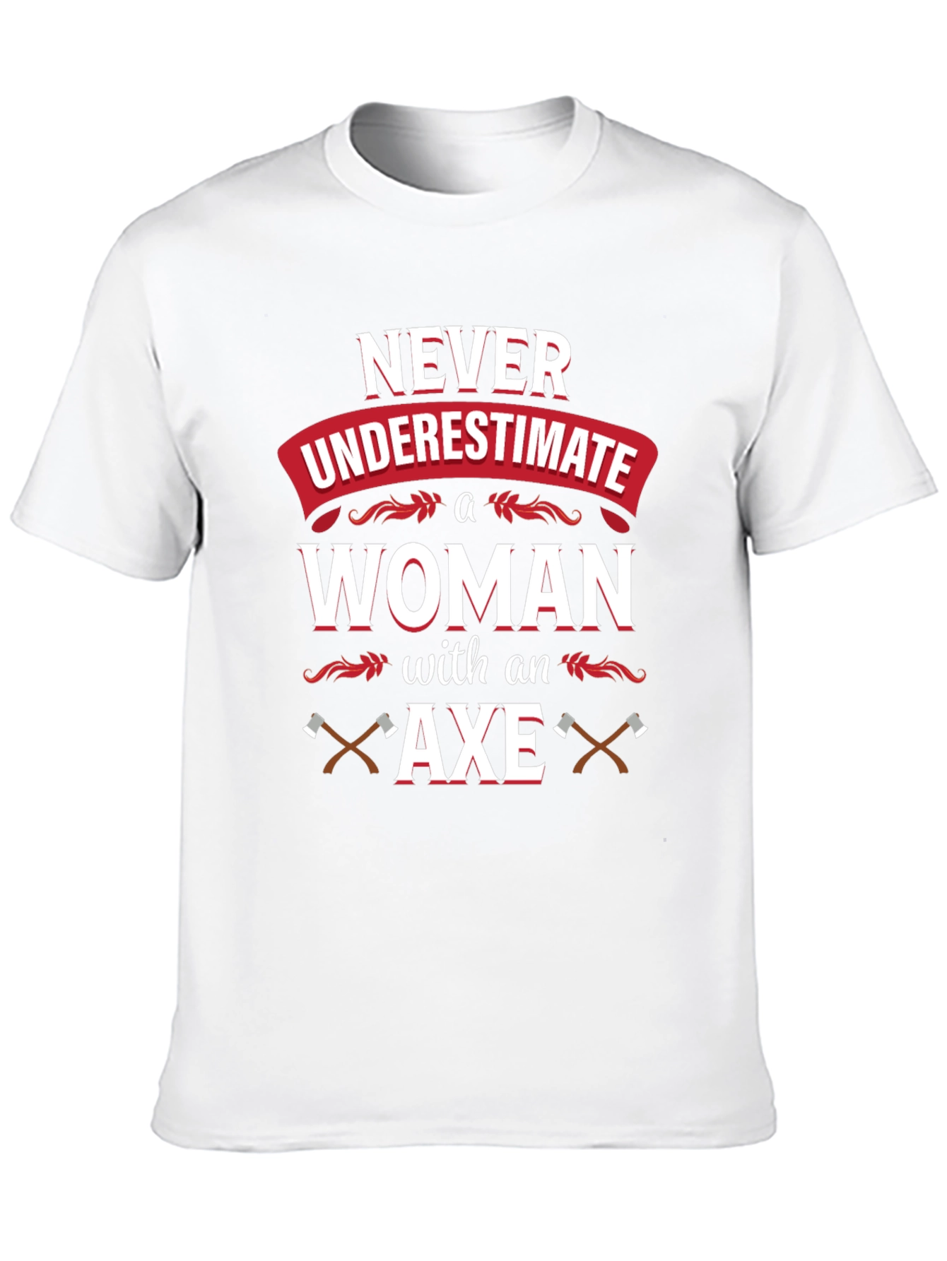 Black Never Underestimate A Woman With An Axe T-Shirt view 10