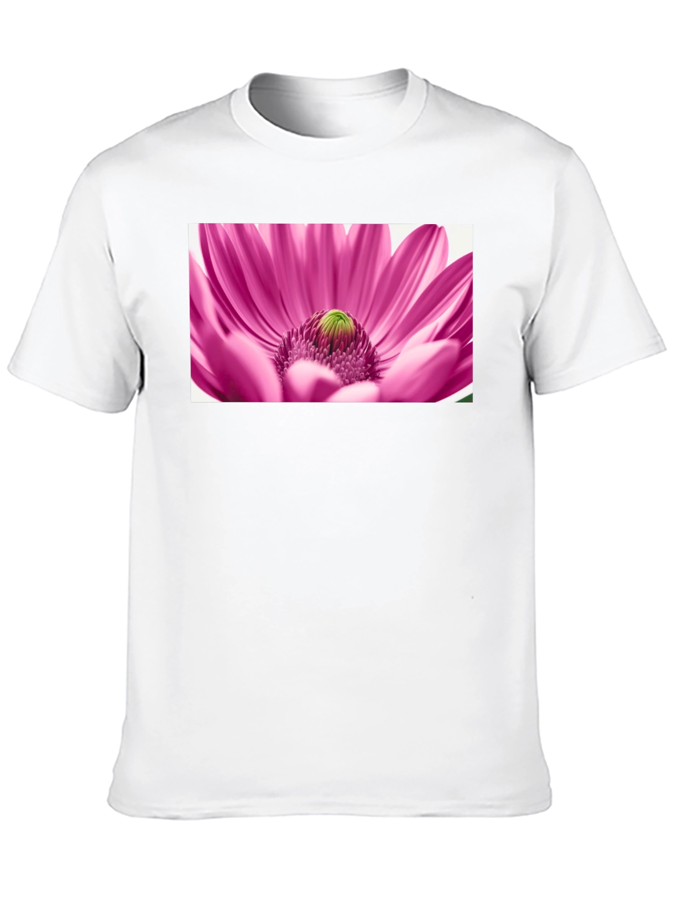 Black Floral Print Crew Neck T-Shirt view 10