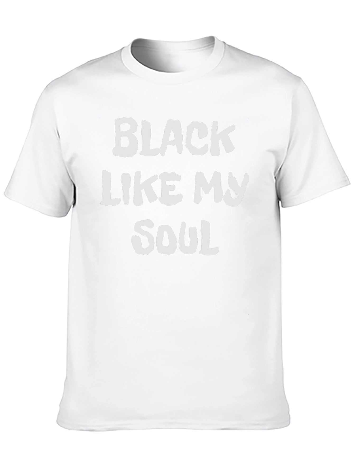 Black Black Like My Soul Graphic Tee view 10