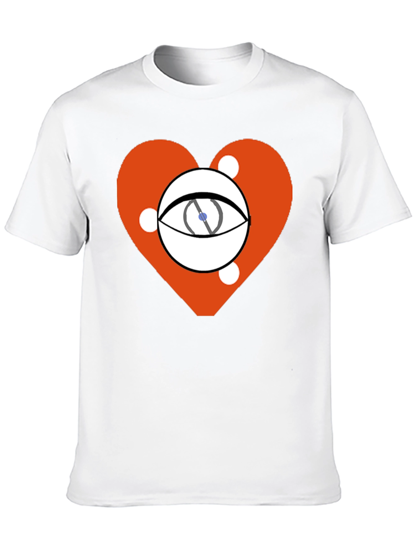 Black Eye Heart Graphic Black Tee view 10
