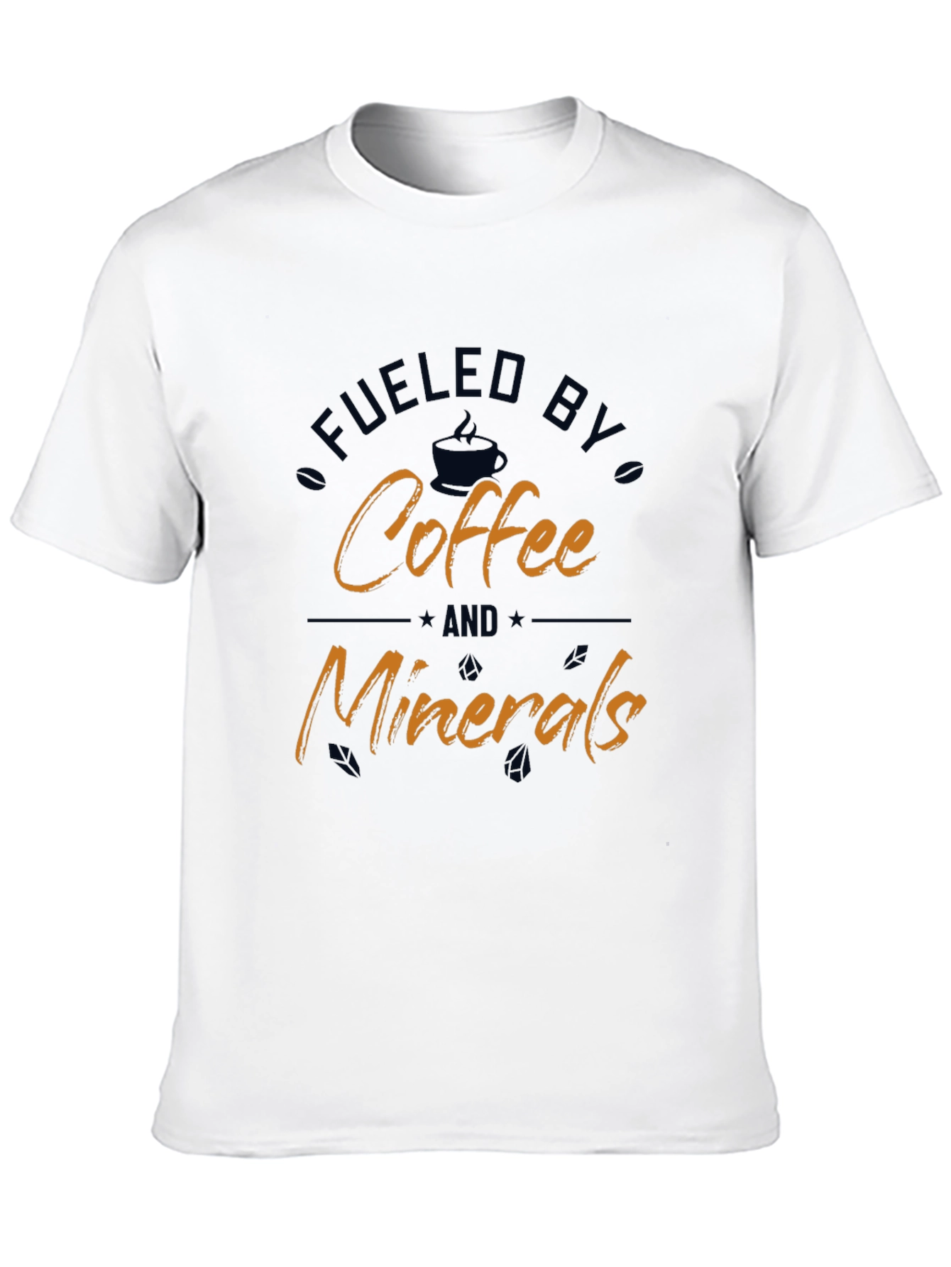 Black Fueled By Coffee And Minerals T-Shirt view 10