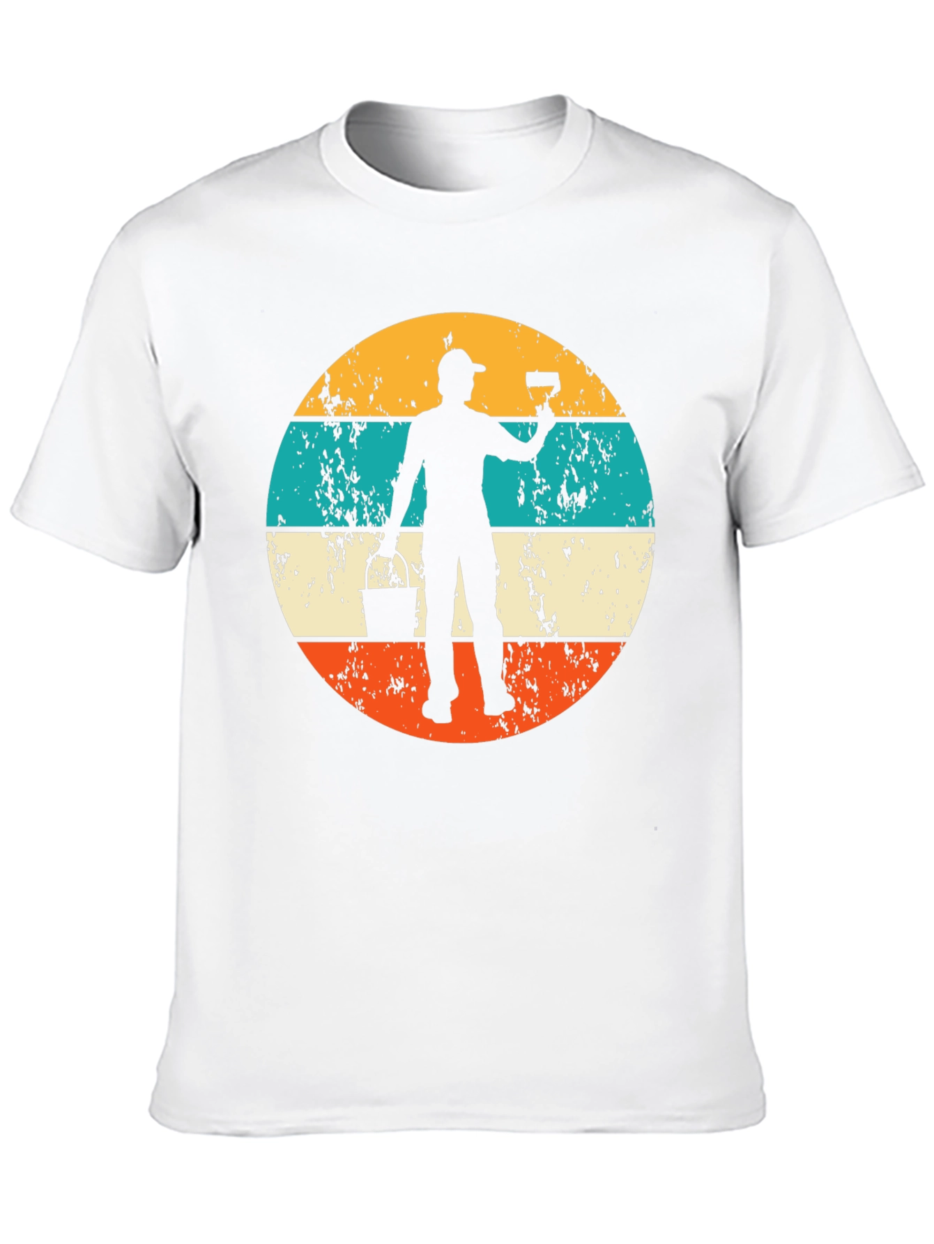 Retro Painter T-Shirt - Cool Vintage Style - 10