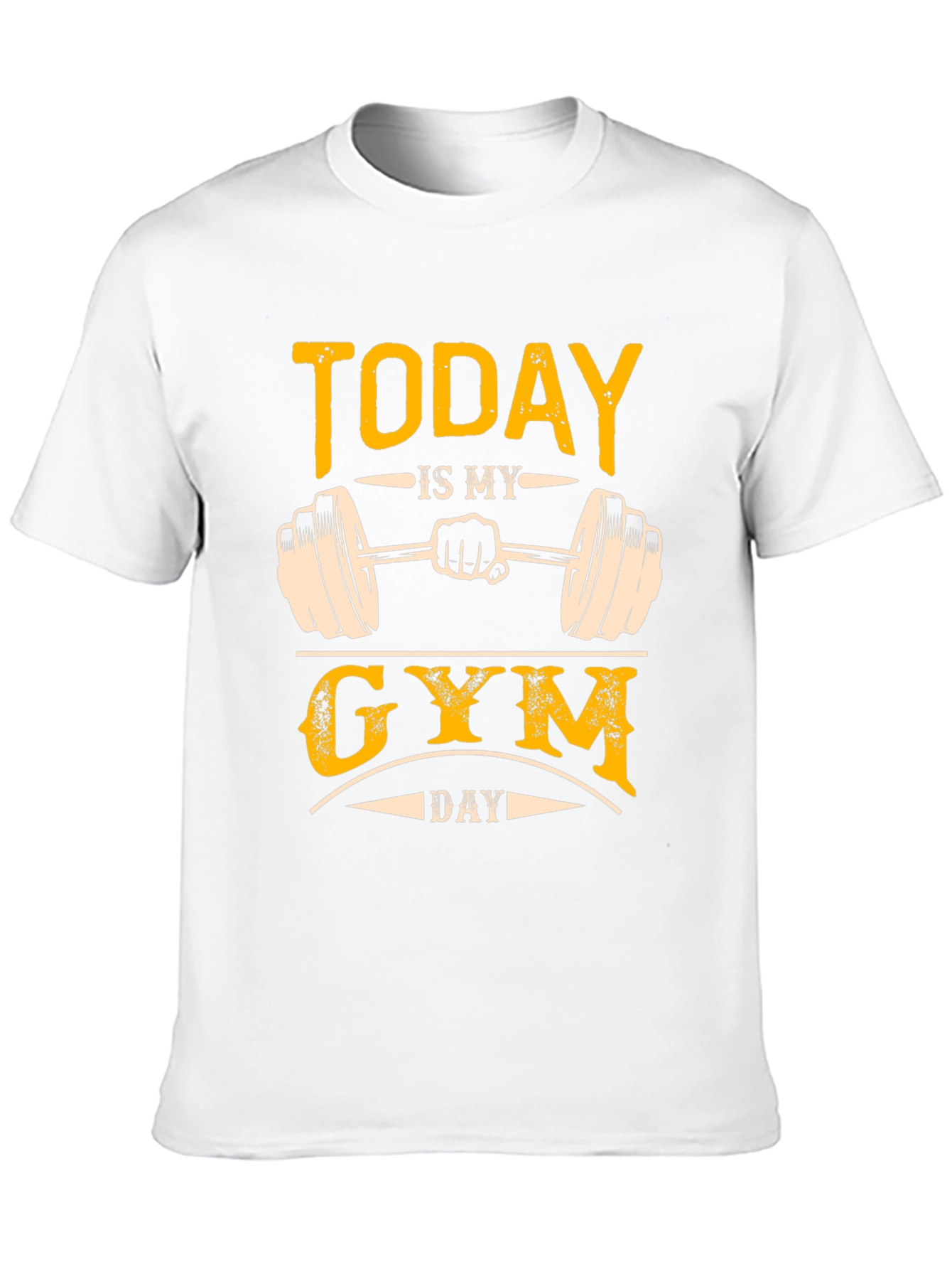 Black Today Is My Gym Day T-Shirt view 10