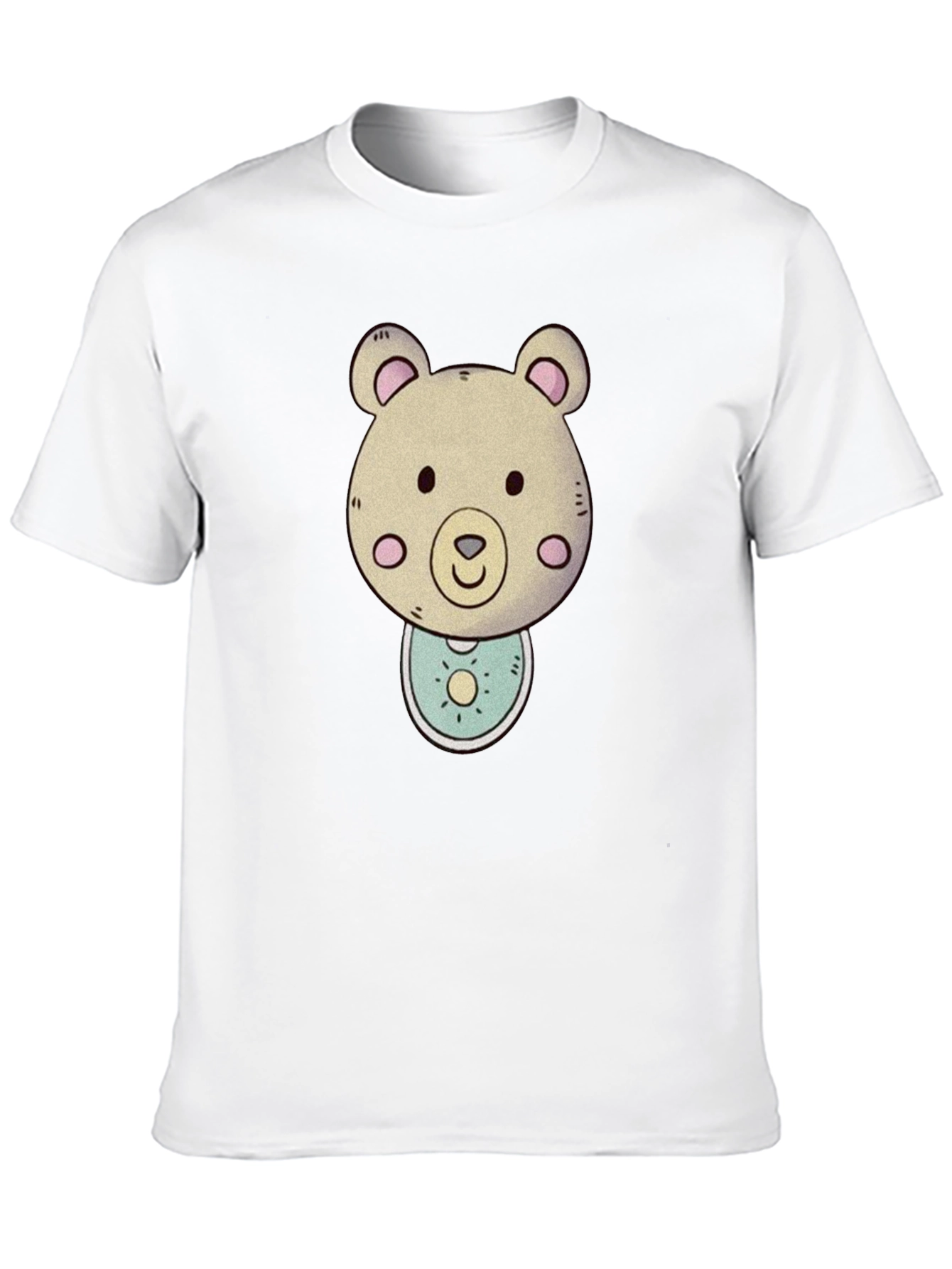 Black Bear Graphic Tee - Cute Cartoon Animal Shirt view 10