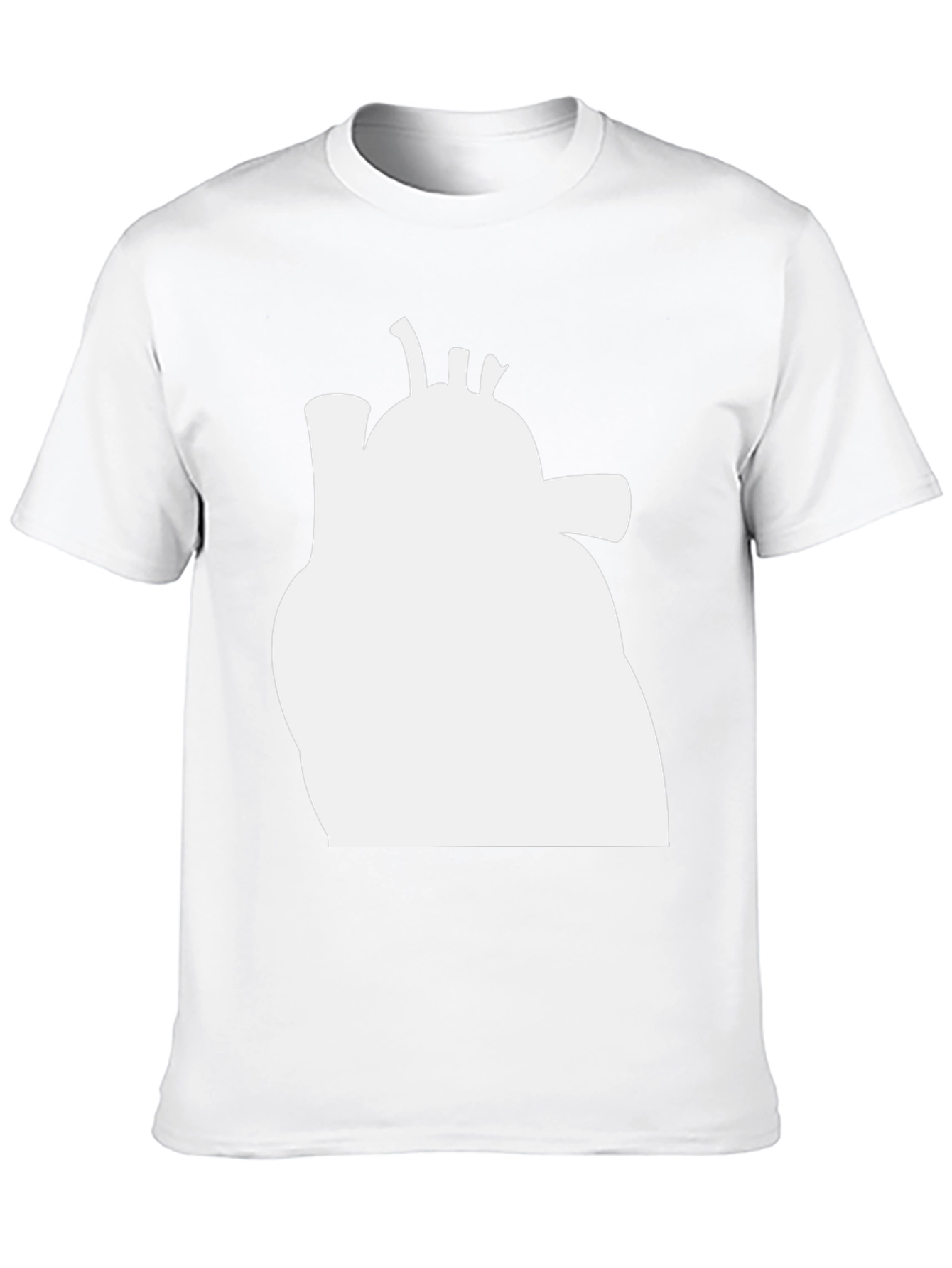 Black Anatomical Heart Graphic Tee - Stylish & Unique Design view 10