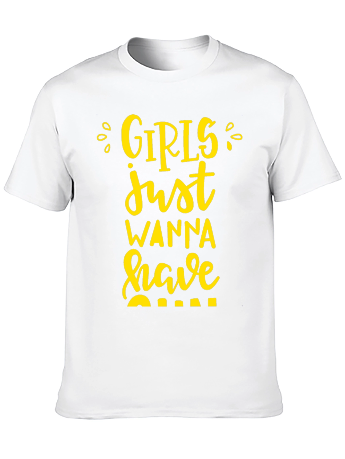 Black Girls Just Wanna Have Fun Black T-Shirt view 10