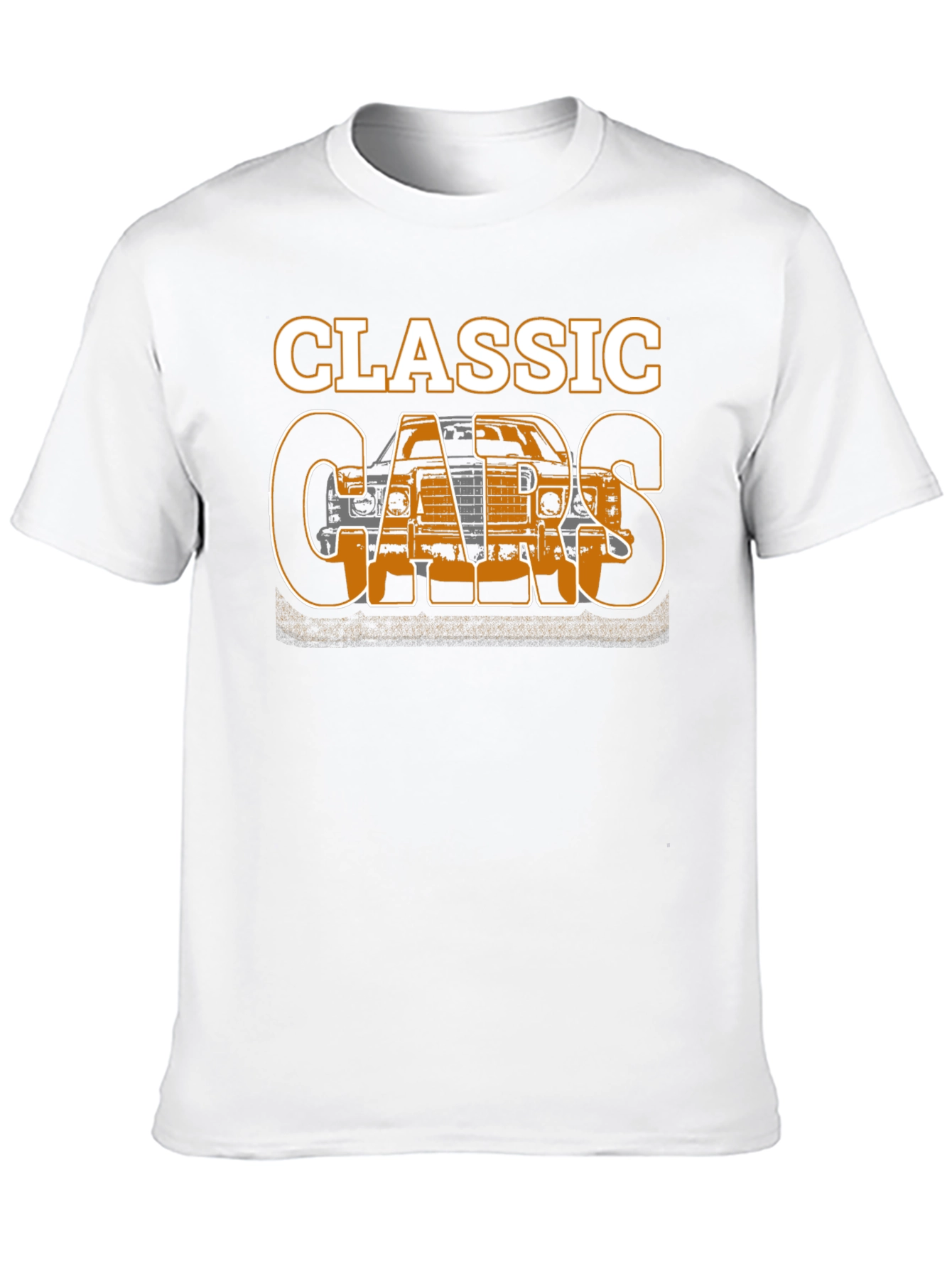Black Classic Cars Graphic T-Shirt - Black view 10