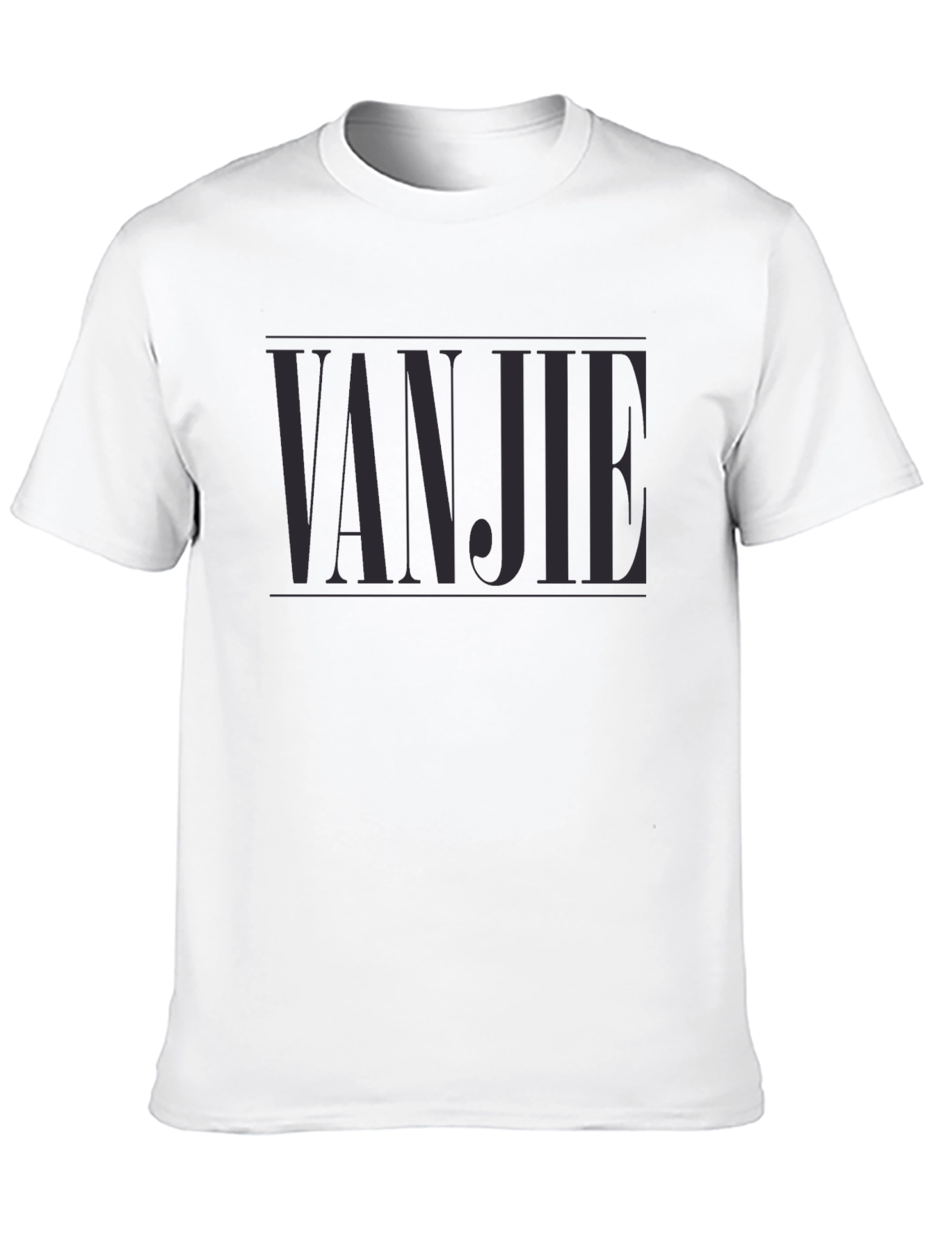 Black Vanjie Graphic Tee - Comfortable Everyday Wear view 10