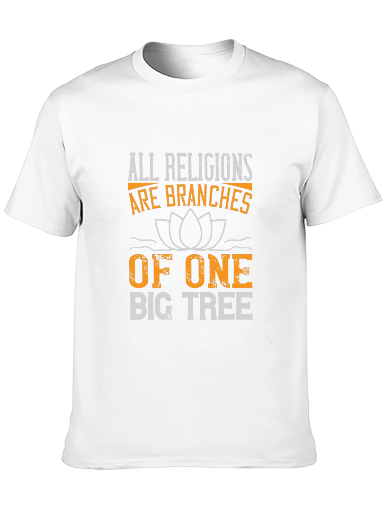 Black All Religions One Big Tree T-Shirt view 10