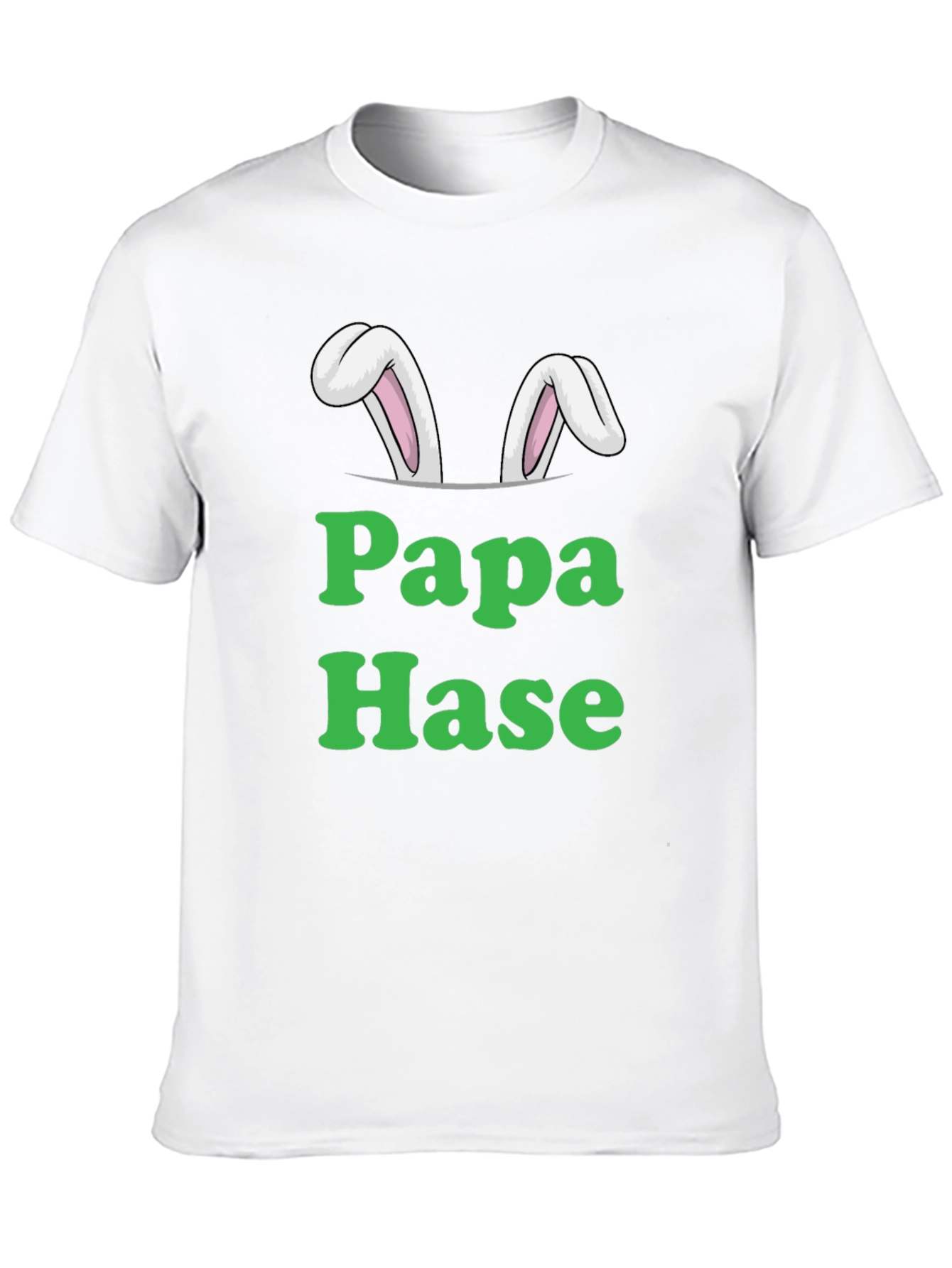 Camiseta Negra Papa Hase - Diseño Divertido de Pascua
