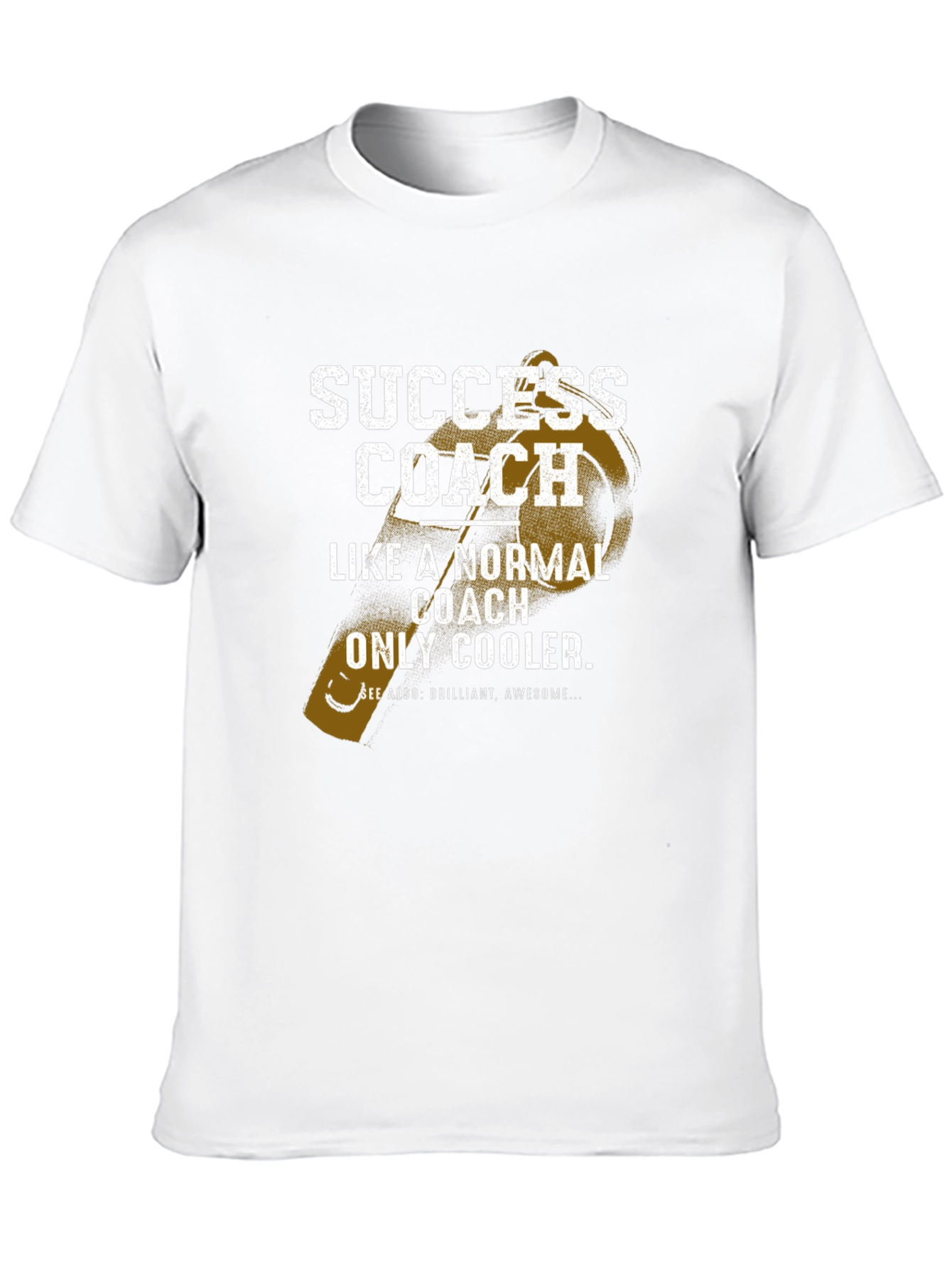 Black Success Coach T-Shirt - Funny Gift for Coaches view 10