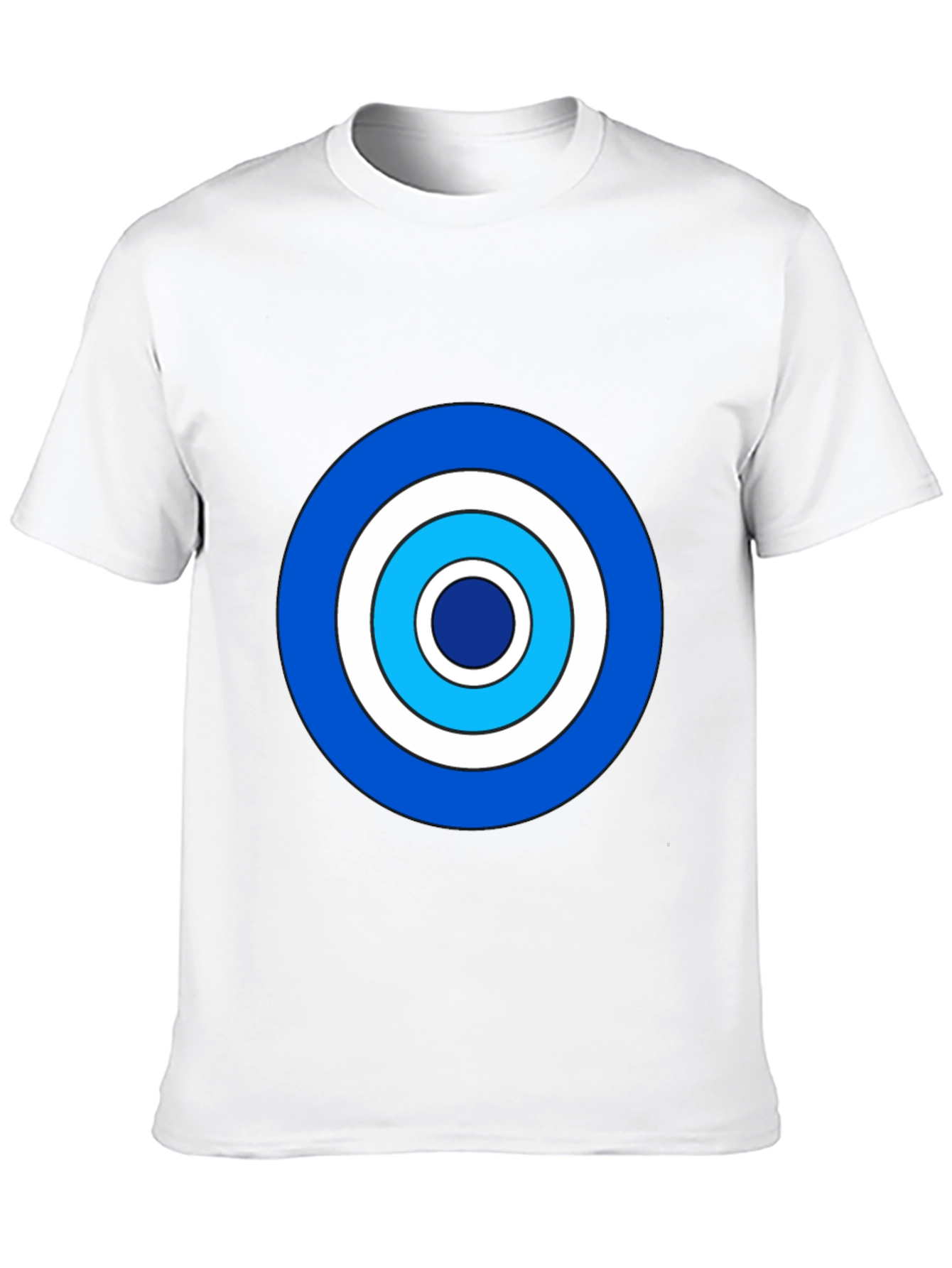 Black Bullseye Graphic Tee - Bold Target Design view 10