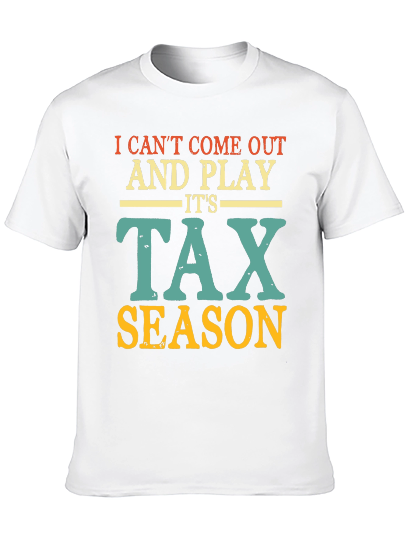 Black Tax Season T-Shirt - Accountant Humor Tee view 10