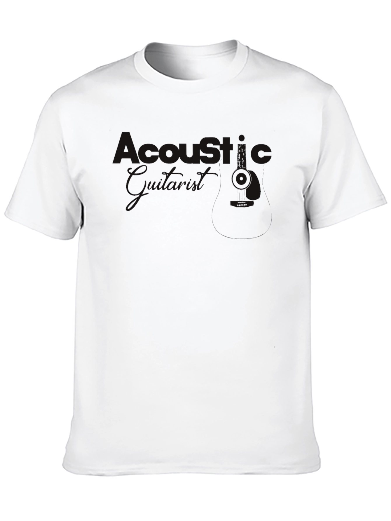 Black Men's Solid Black Crew Neck T-Shirt view 10