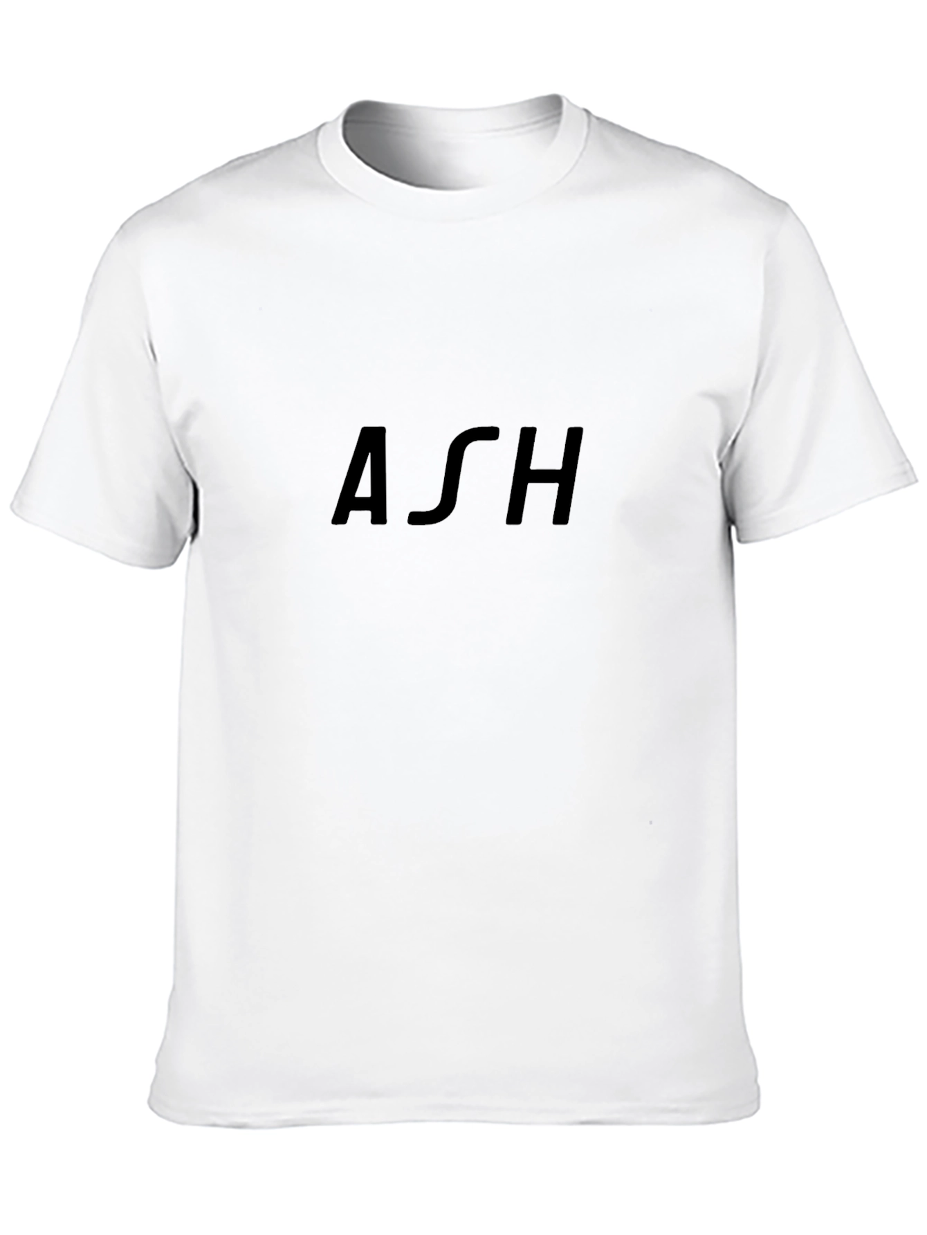 Black ASH Graphic Black T-Shirt - Modern Style view 10