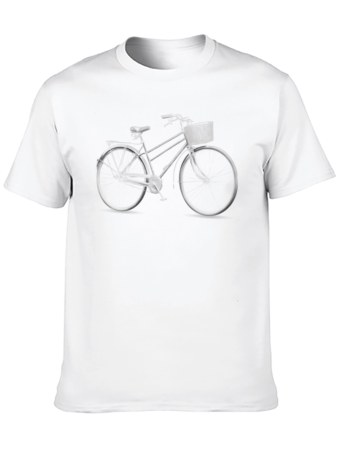 Black Vintage Bicycle Graphic T-Shirt - Classic Style view 10