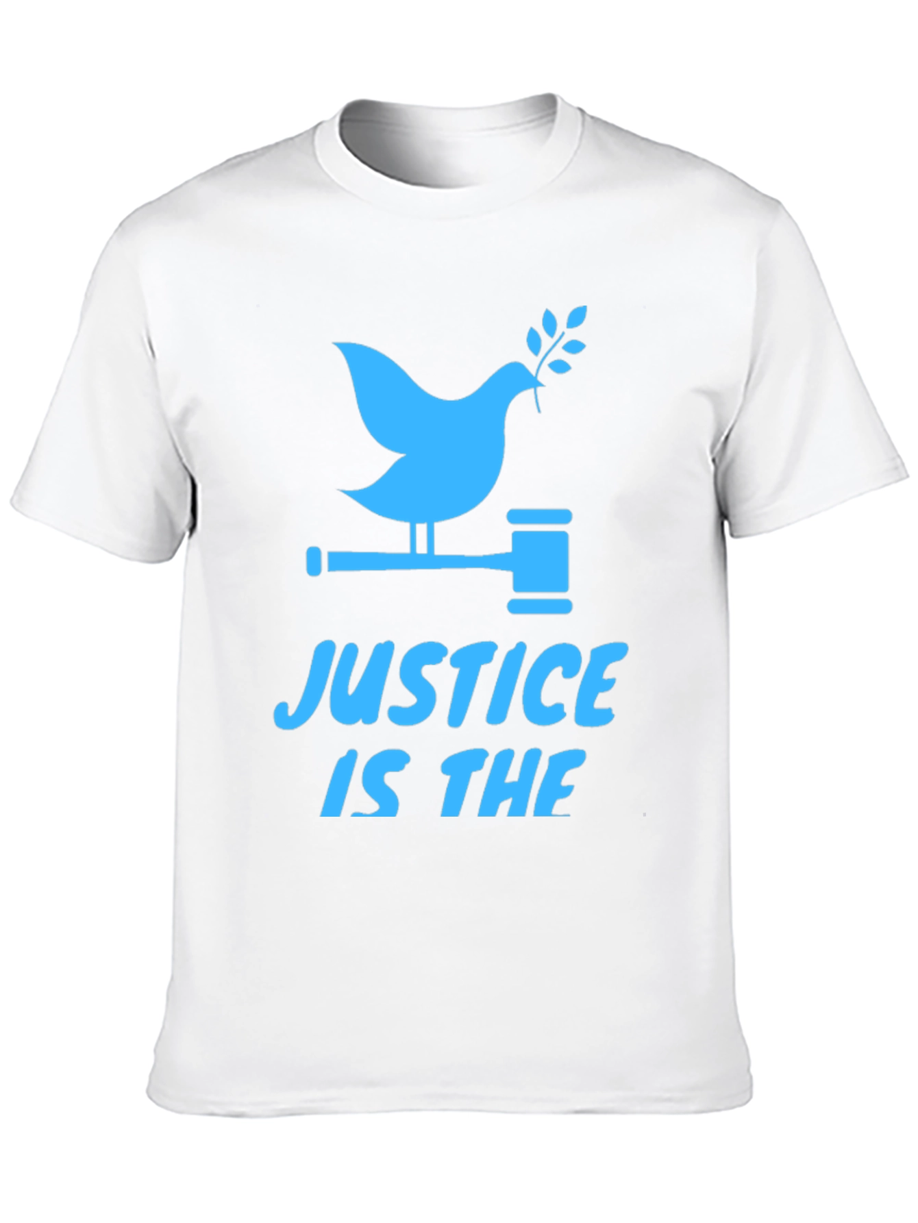 Black Justice Dove Graphic Tee - Black view 10