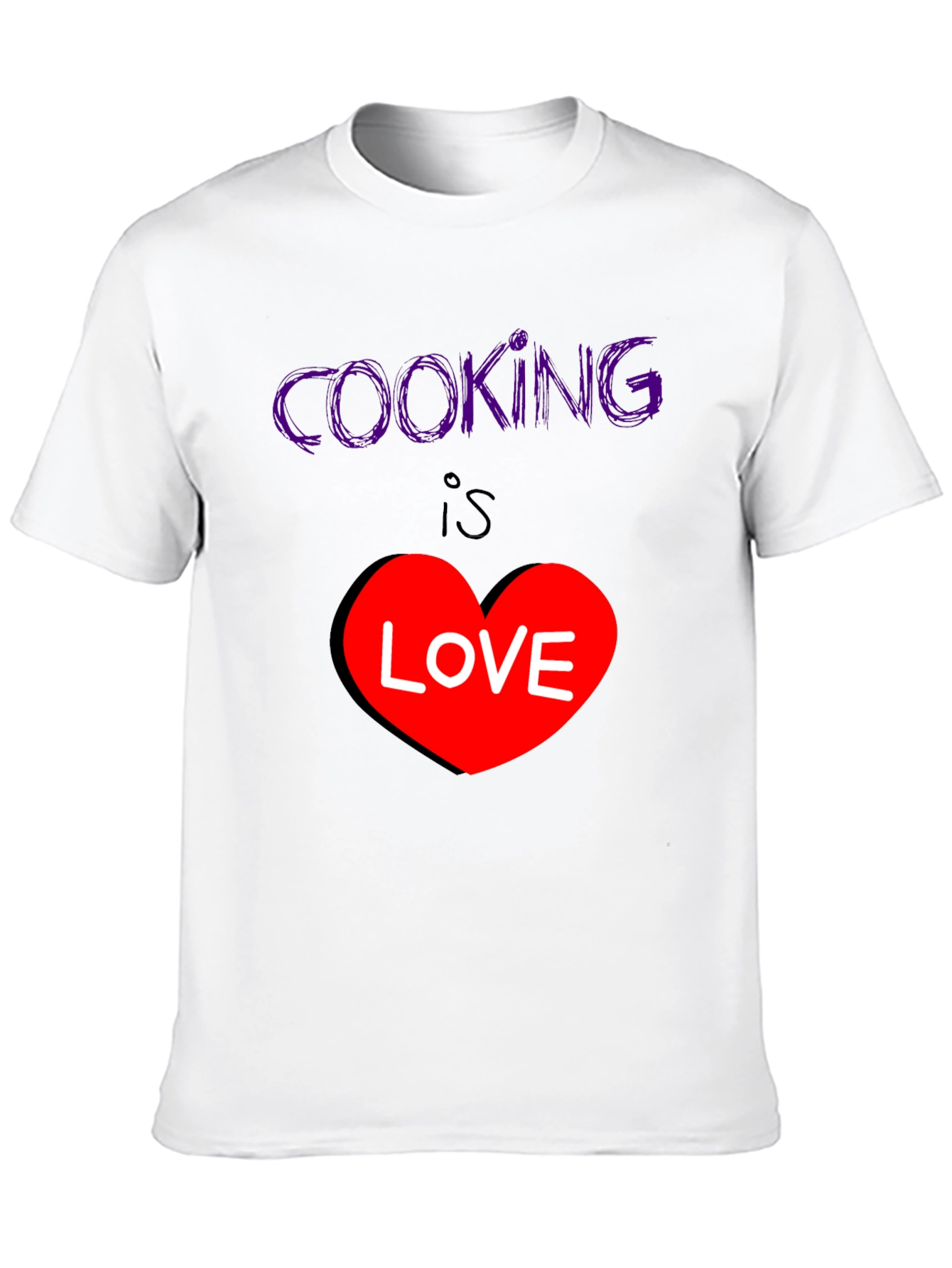 Black Cooking is Love T-Shirt - Stylish Graphic Tee view 10