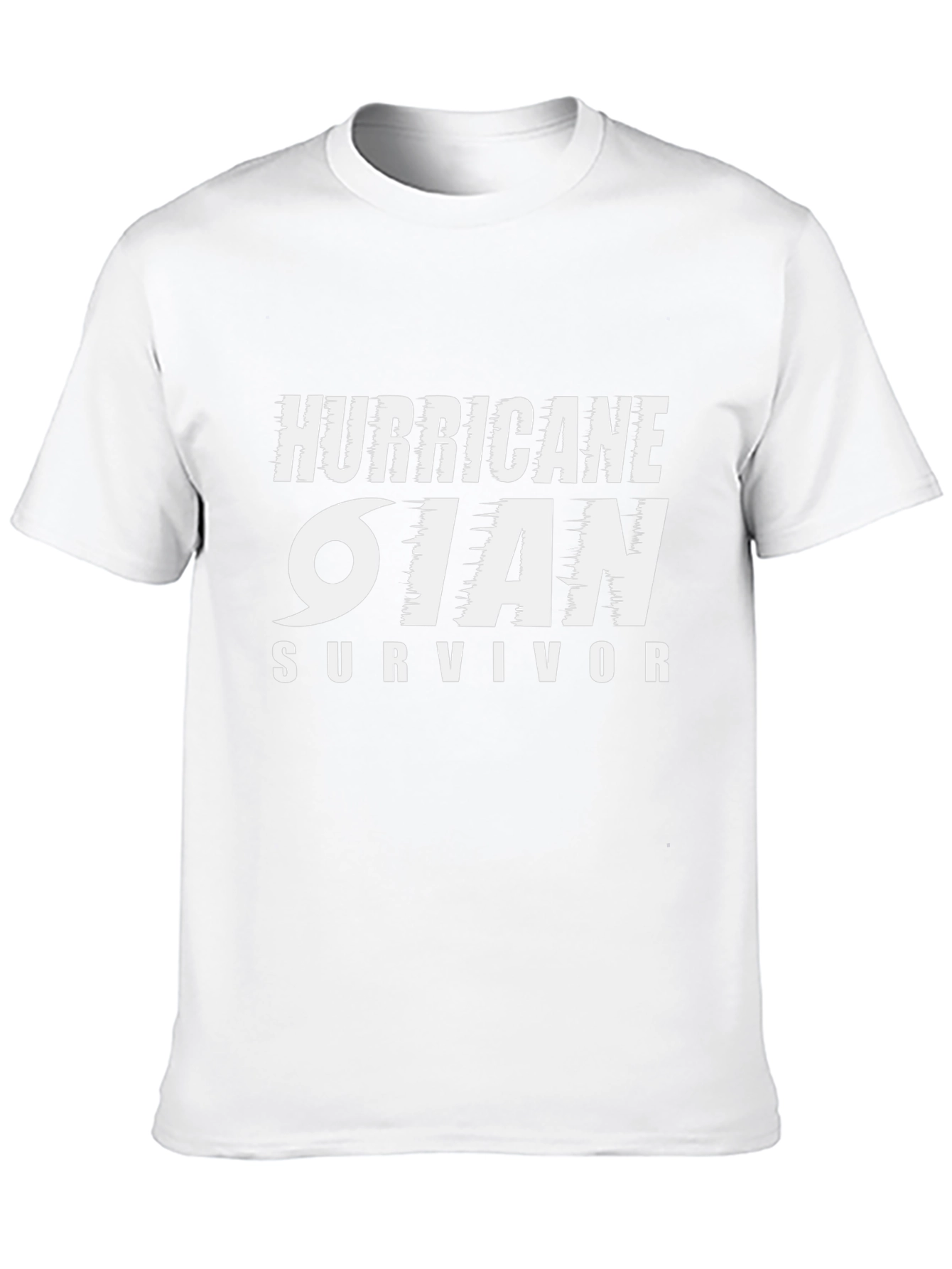 Hurricane Ian Survivor Black T-Shirt - 10