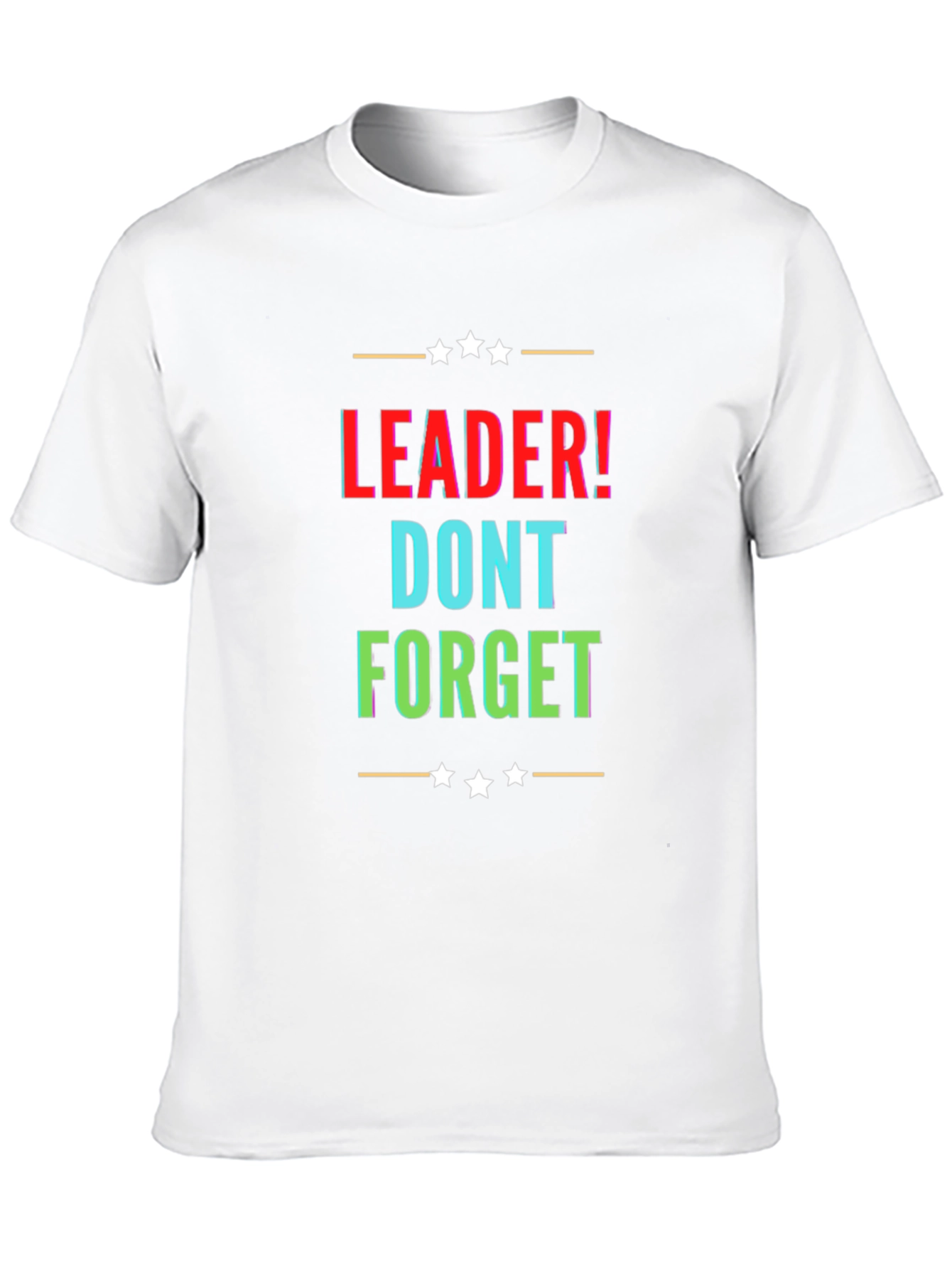 Black Leader! Dont Forget Black Graphic T-Shirt view 10