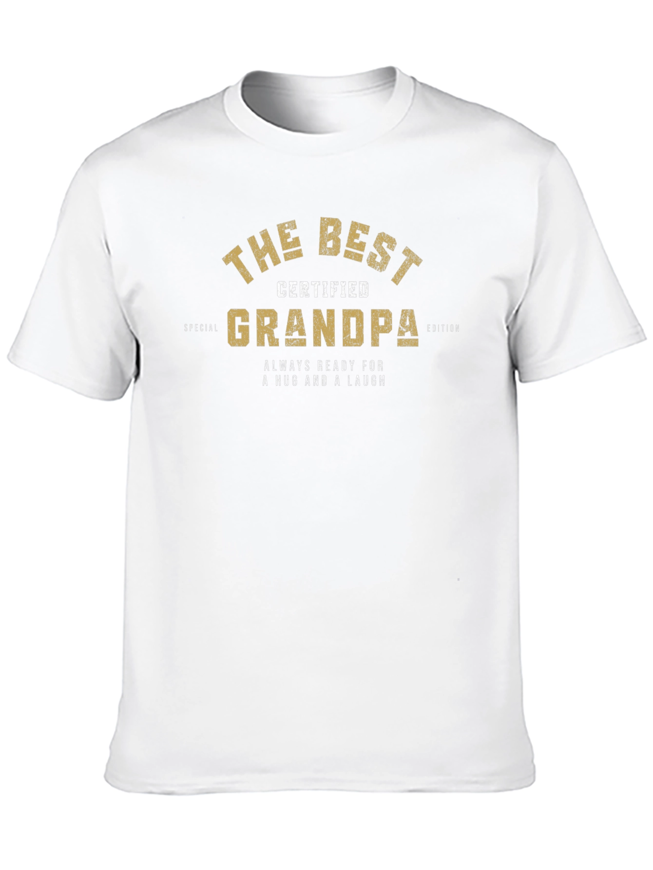 Black Best Certified Grandpa T-Shirt view 10