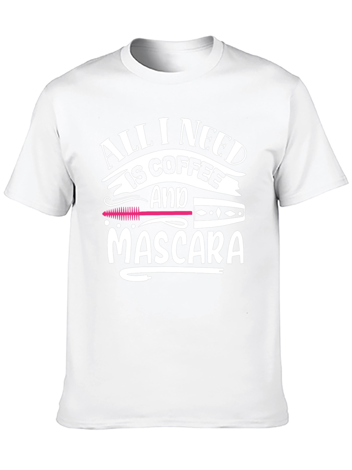 Black Coffee and Mascara Graphic Tee - Unisex Casual Top view 10