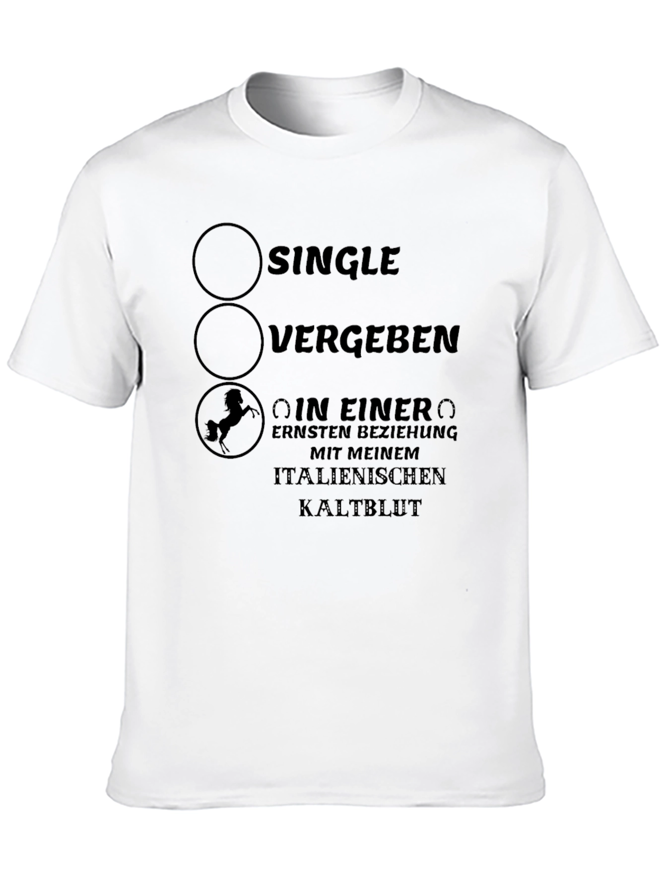 Black Single Vergeben Horse Lover T-Shirt view 10